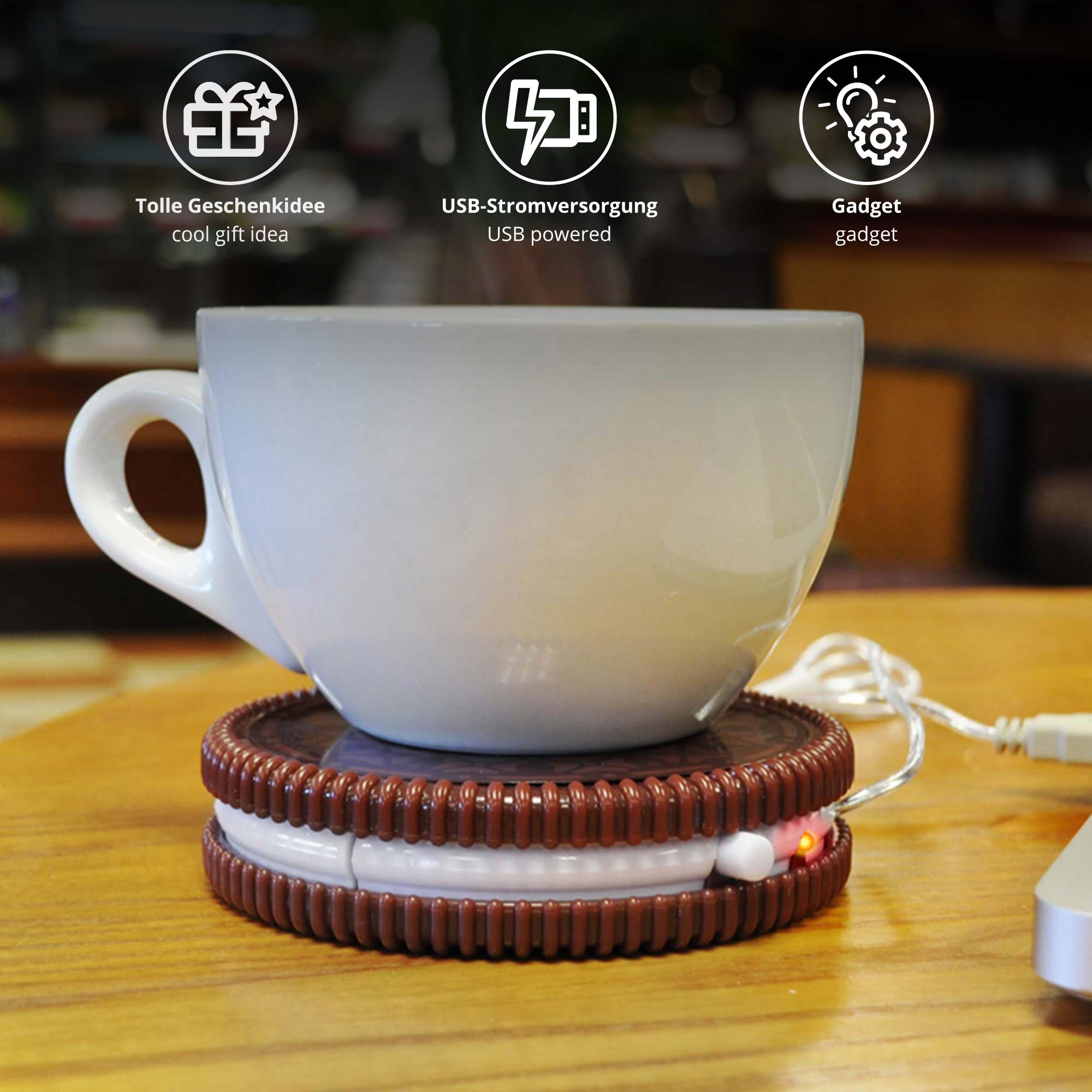 USB Tassenwärmer - Hot Cookie