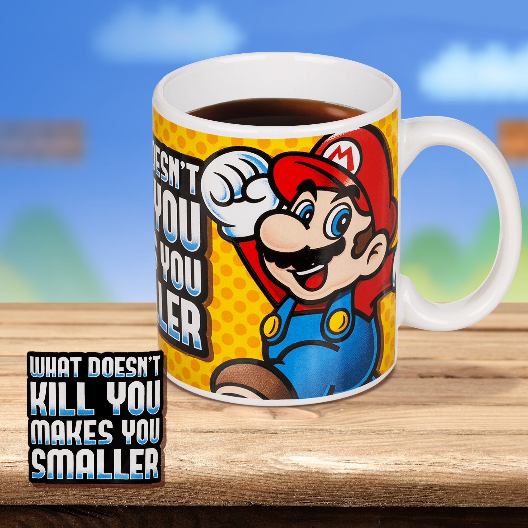 Super Mario Tasse - What doesn't kill you
