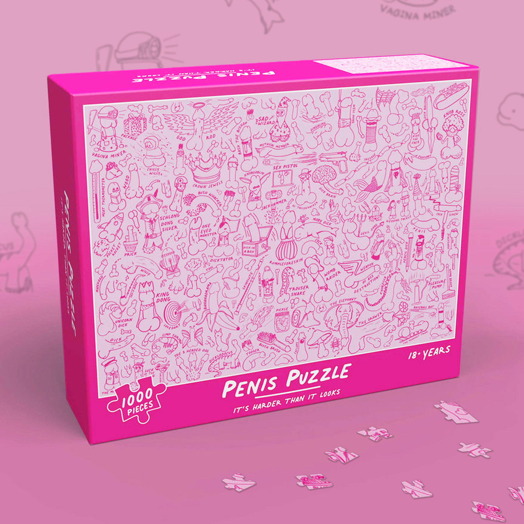 Penis Puzzle - 1000 Teile Penis Puzzle - 1000 Teile
