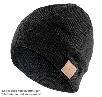 Bluetooth Beanie Mütze mit Kopfhörern 3386 - 1