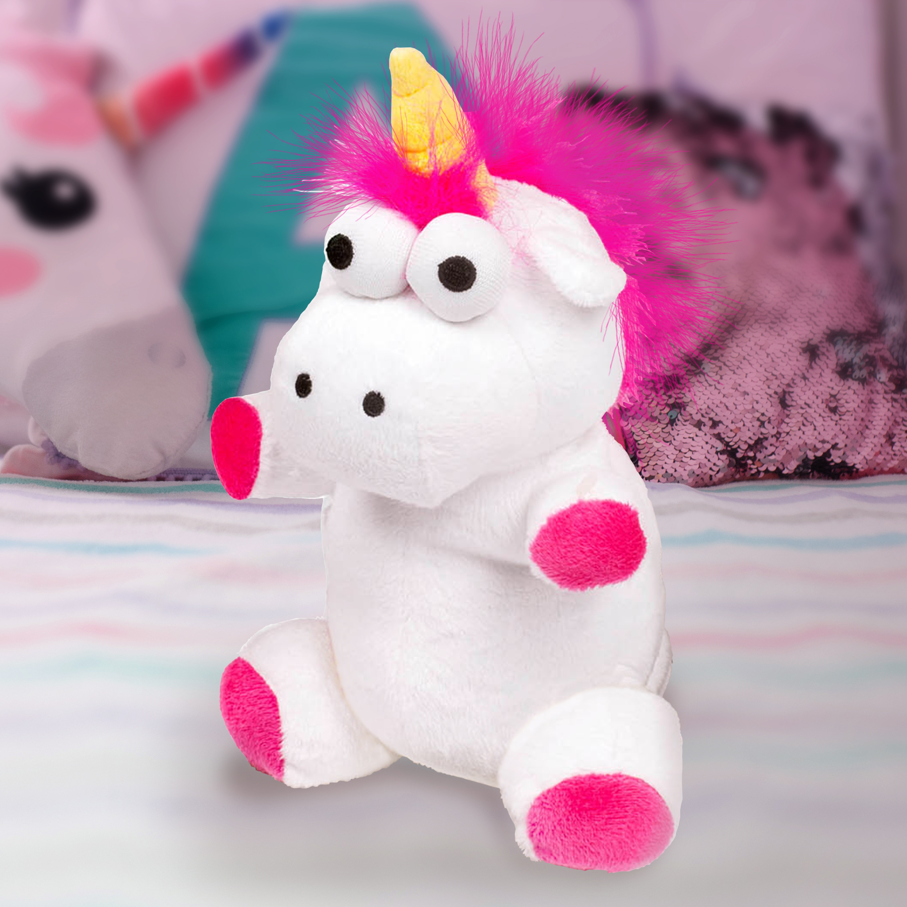 Sprechendes Einhorn Kuscheltier 3905