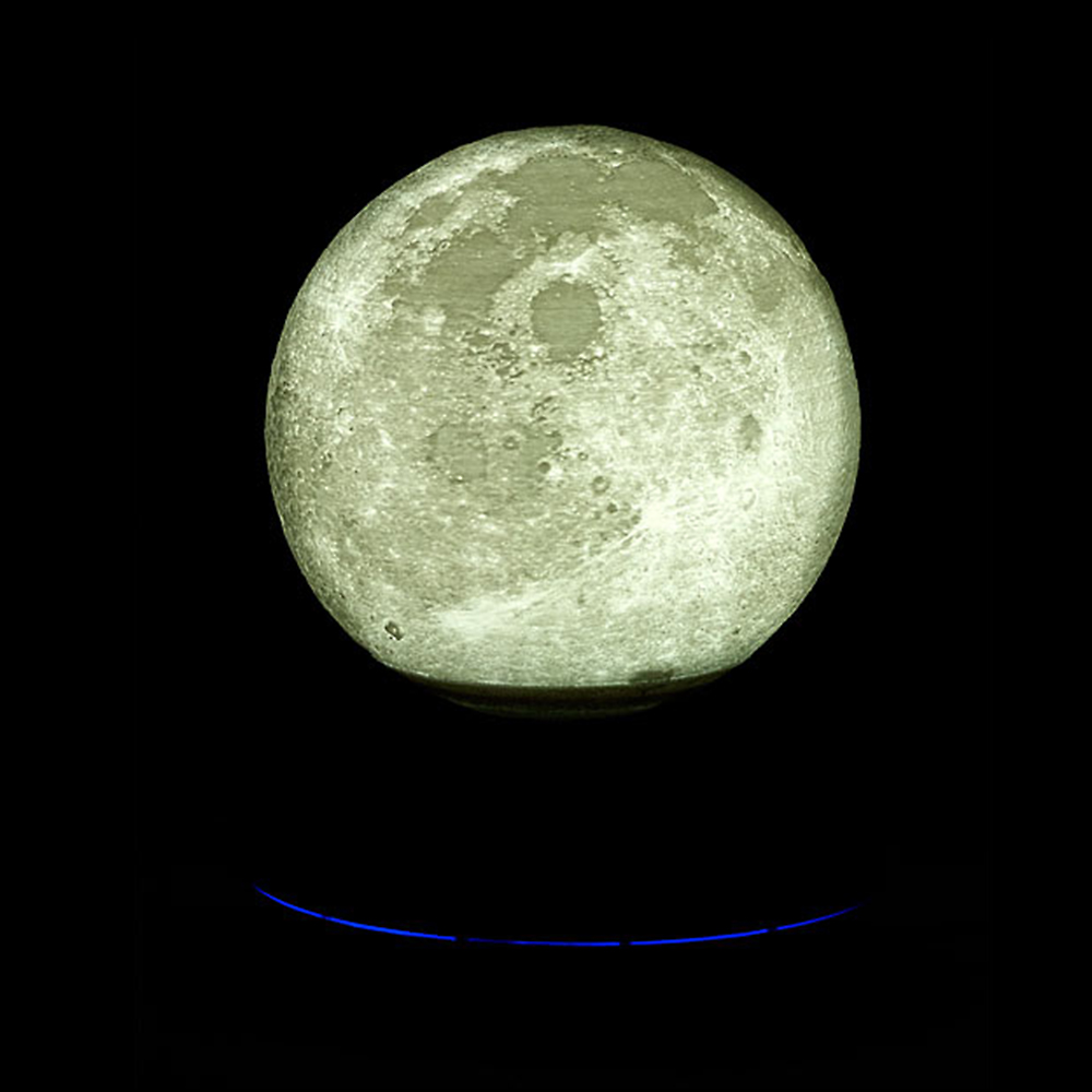 Schwebender Mond mit elektromagnetischer Basis 3814 - 2