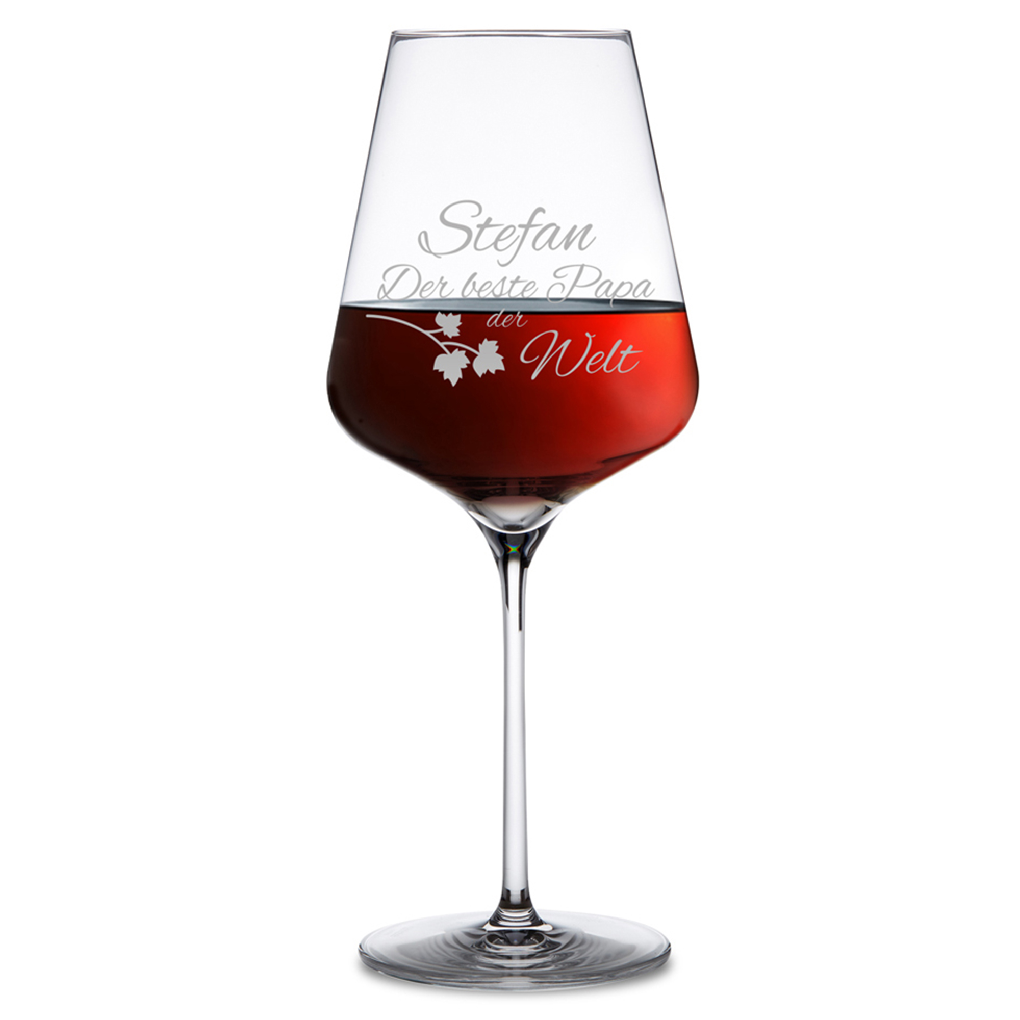 Weinglas mit Gravur - Bester Papa 1370 - 1