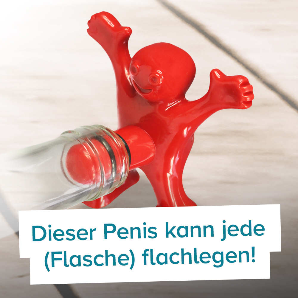 Korkenzieher und Flaschenverschluss Penis - 2er Set 4145 - 3