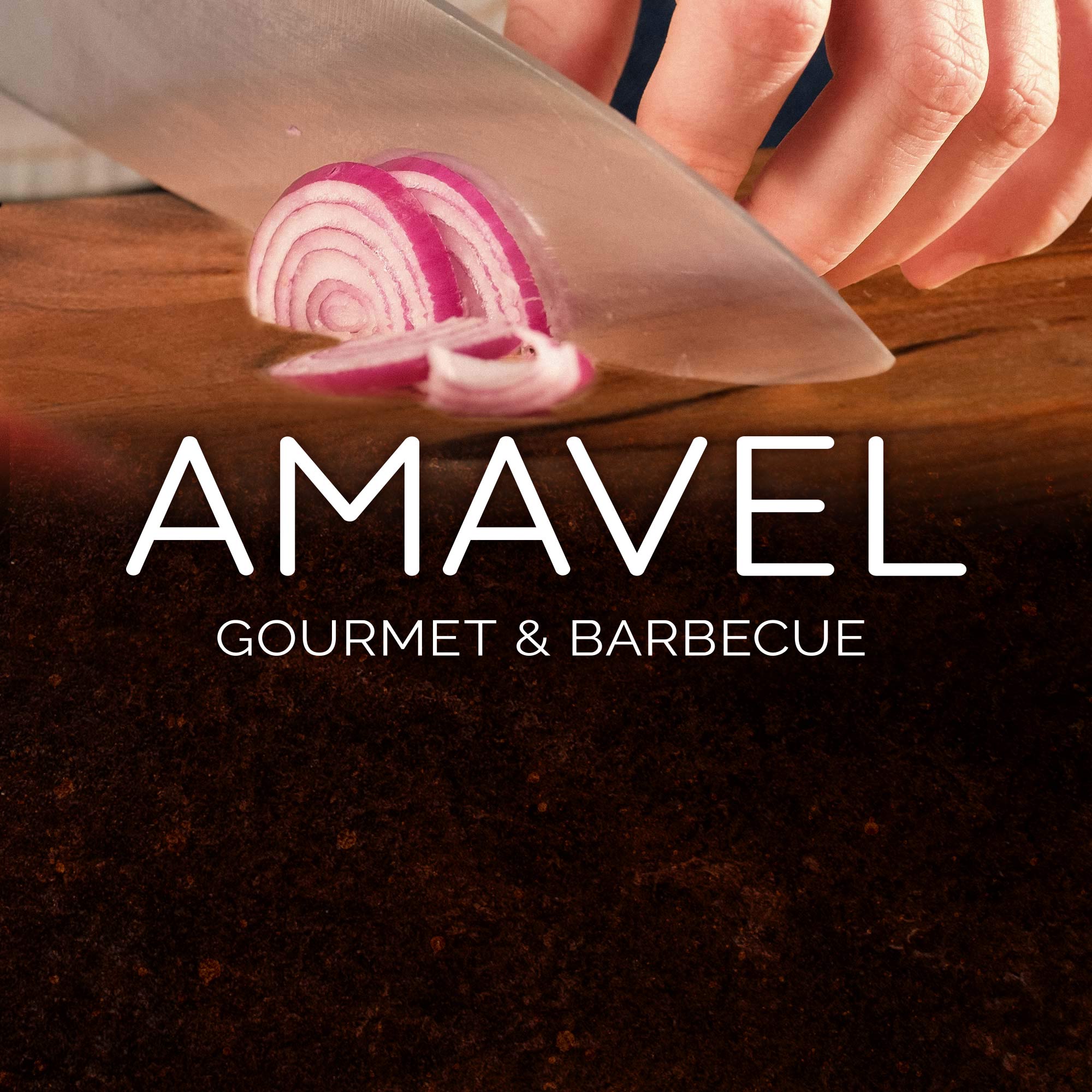 Schneideblock mit Griffmulden - Grillmeister Gravur