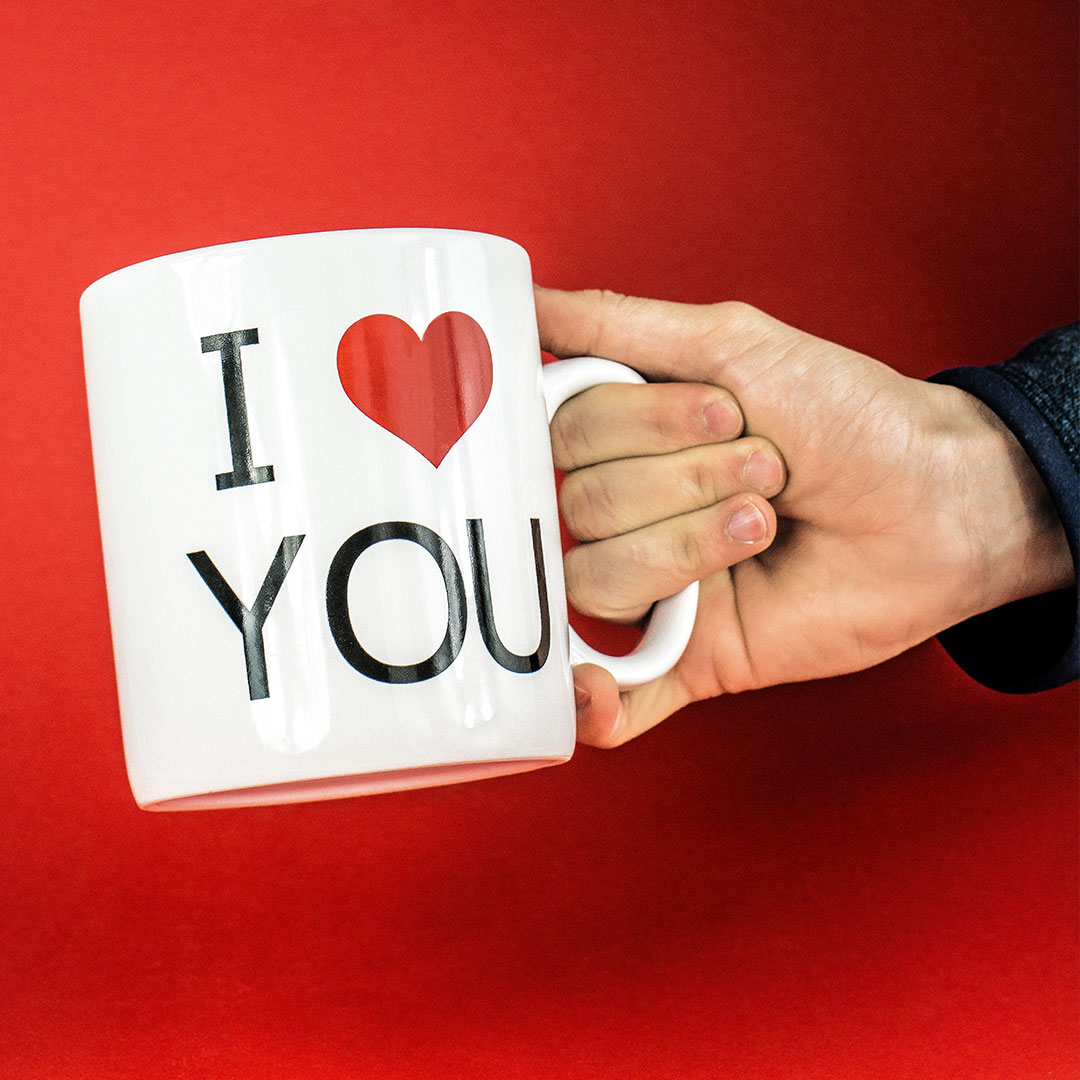 XL Kaffeetasse "I LOVE YOU" 3673