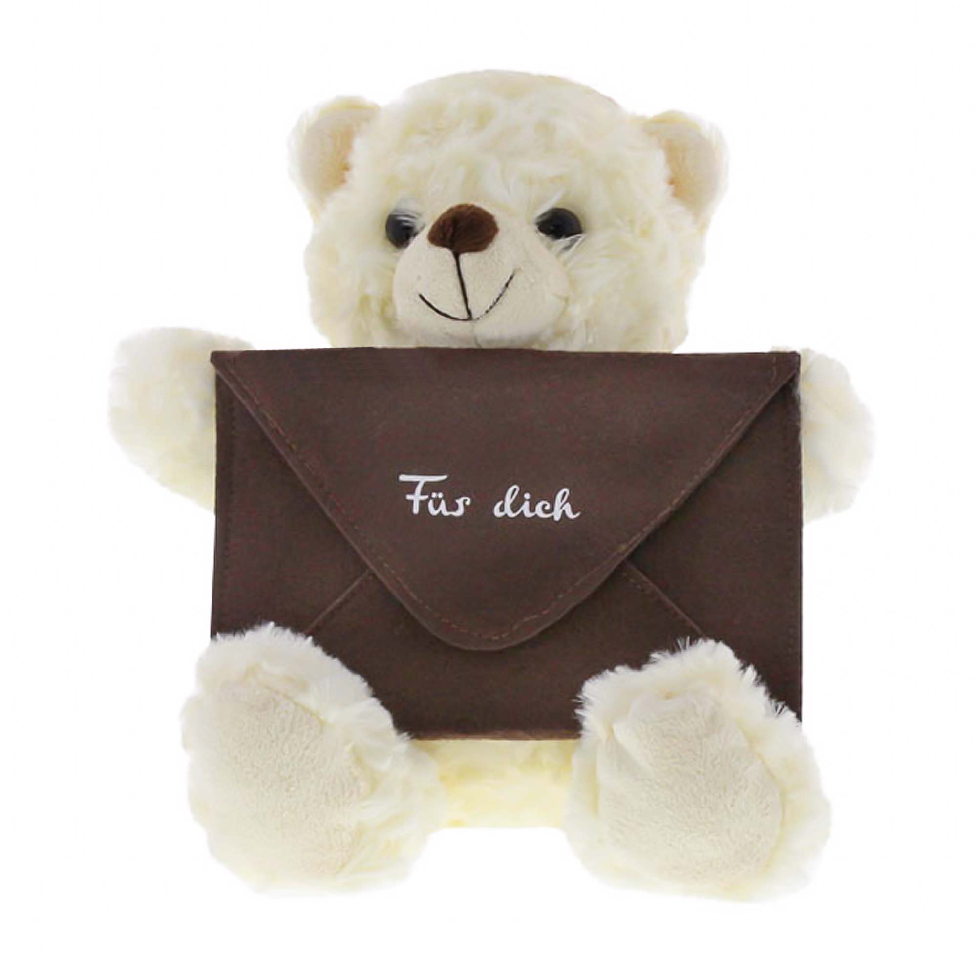 Botschaftsbär - brauner Umschlag