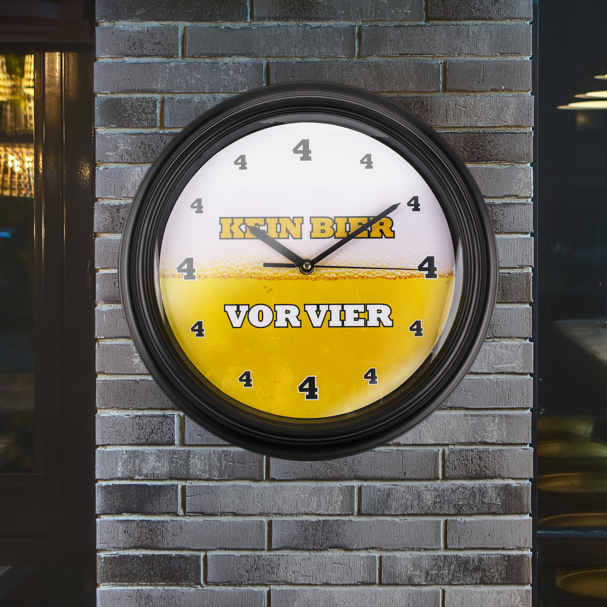 Kein Bier vor Vier - Wanduhr 1030