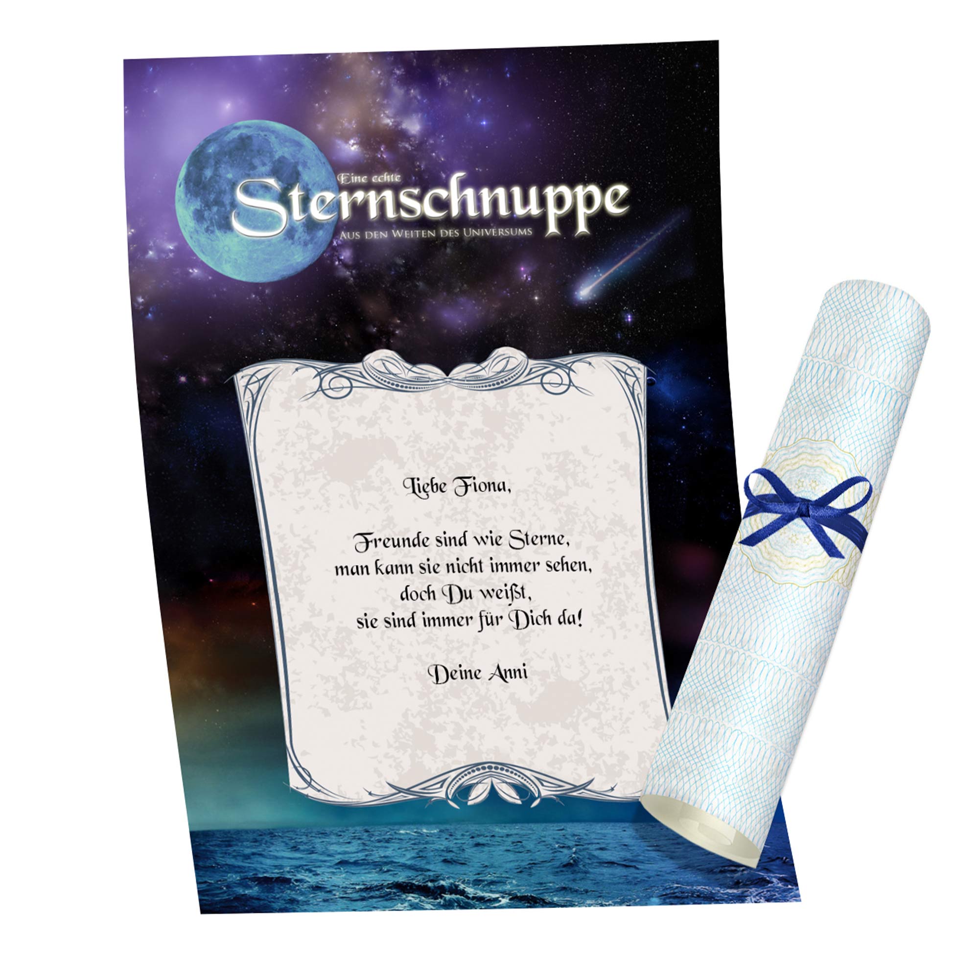 Persönliche Sternschnuppe