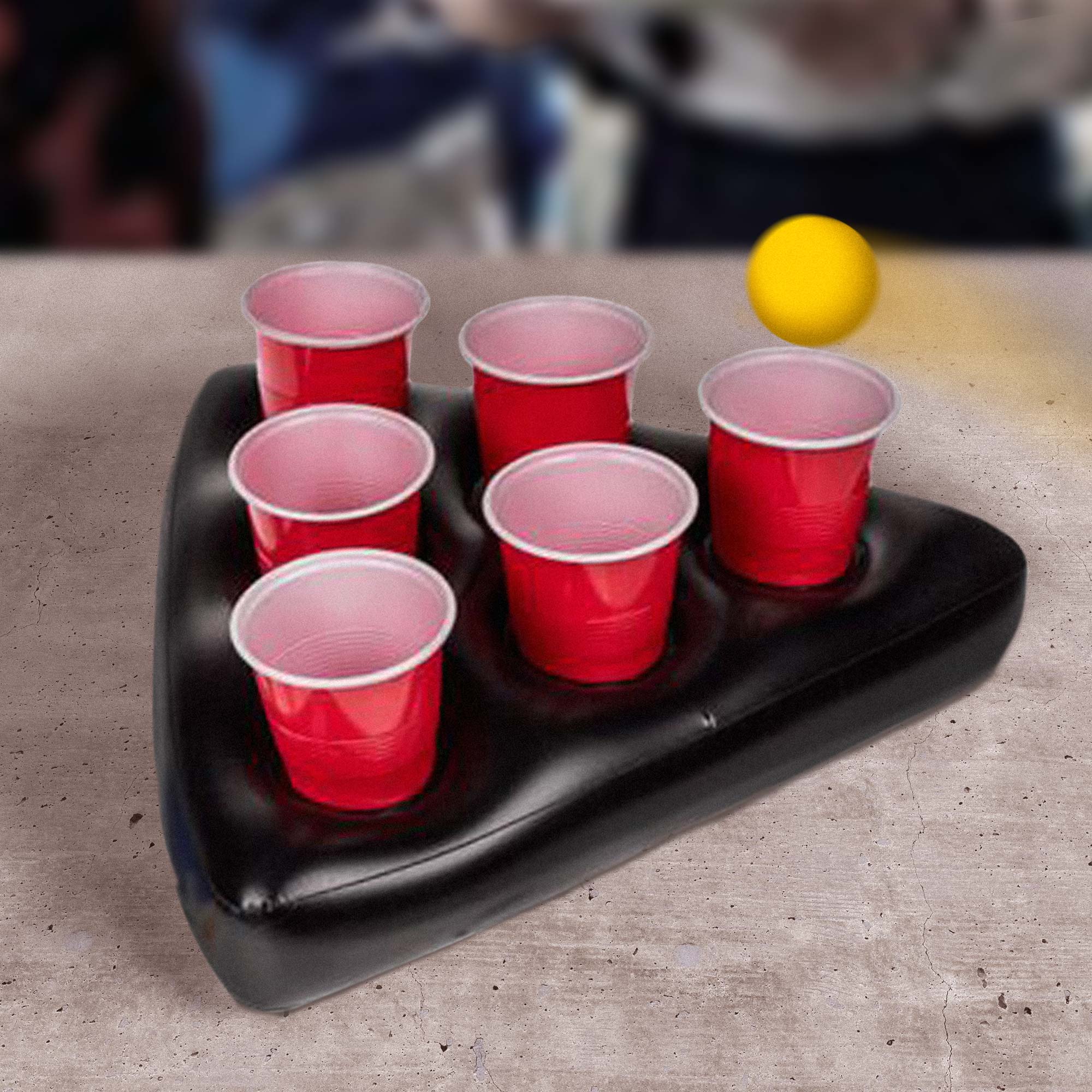 Aufblasbarer Bierpong Hut - Mini Beer Pong Set 3572 - 6