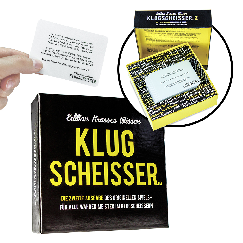 Klugscheisser Spiel - Edition Krasses Wissen 3212