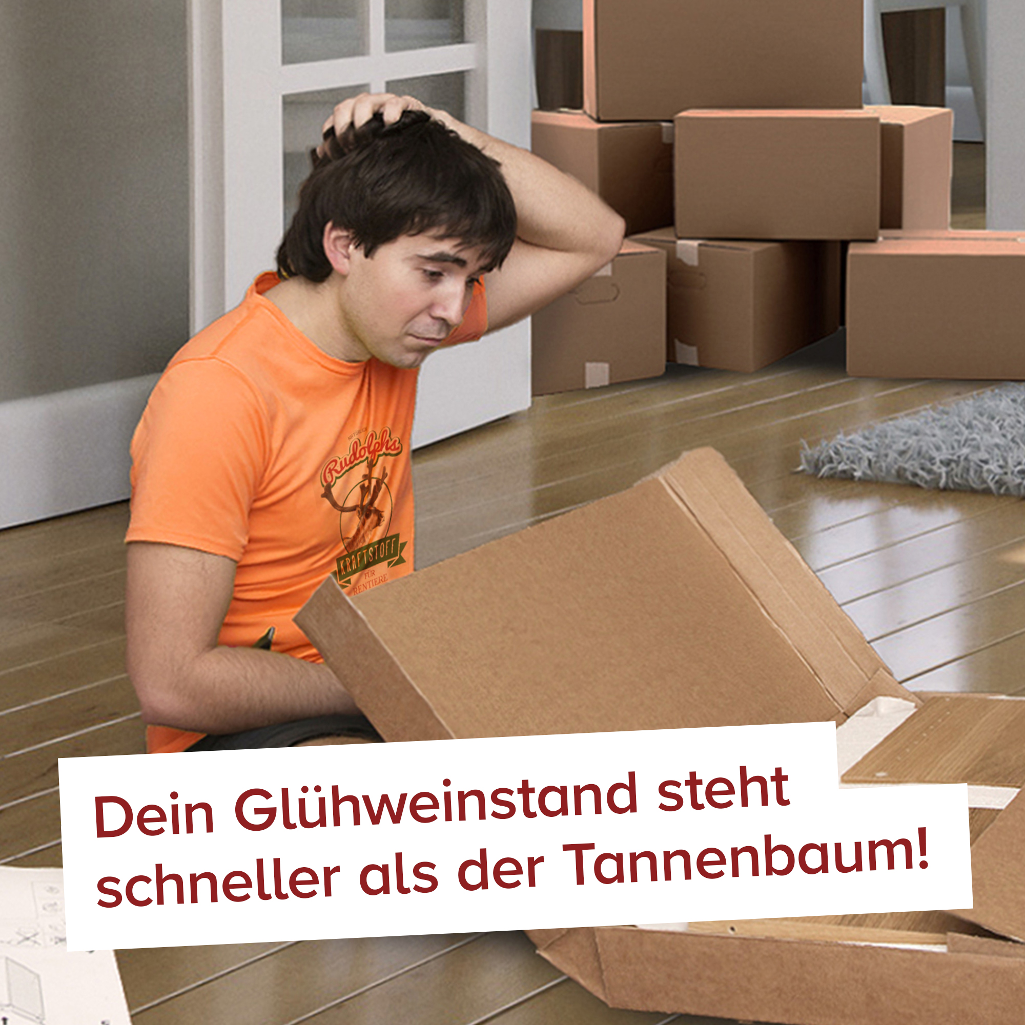 Glühweinstand fürs Wohnzimmer - 51.004-teiliger Bausatz 2302 - 4