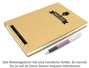 Reisetagebuch mit Rubbel Weltkarten 1434 - 2