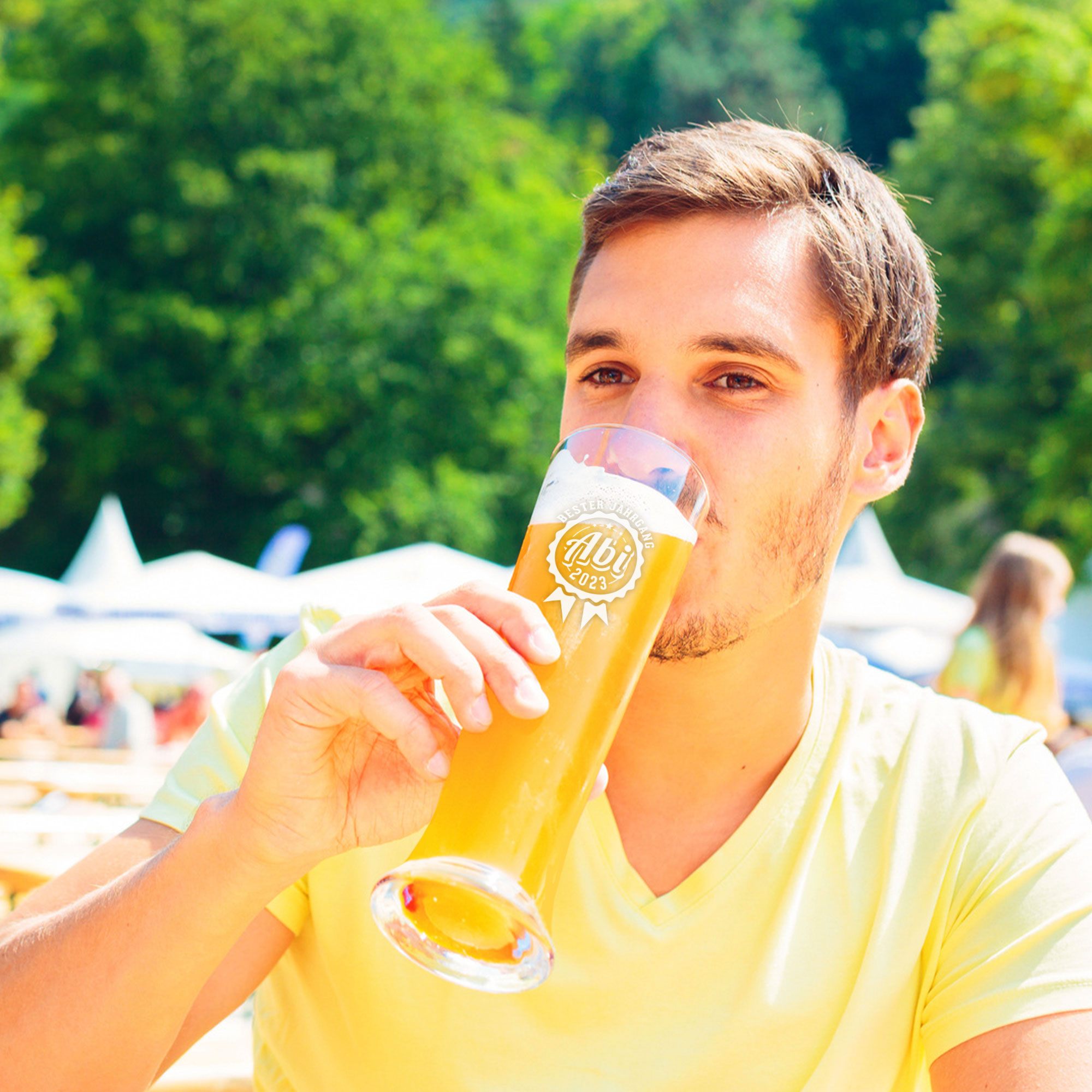 Weizenbierglas - Abitur - Bester Jahrgang - Standard