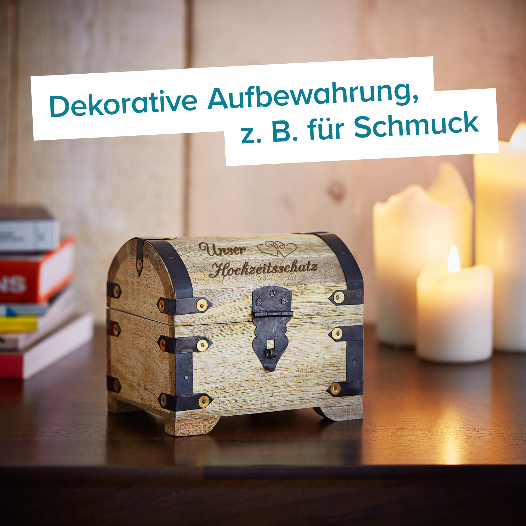 Geld Schatztruhe - Hochzeitsschatz 4157 - 4