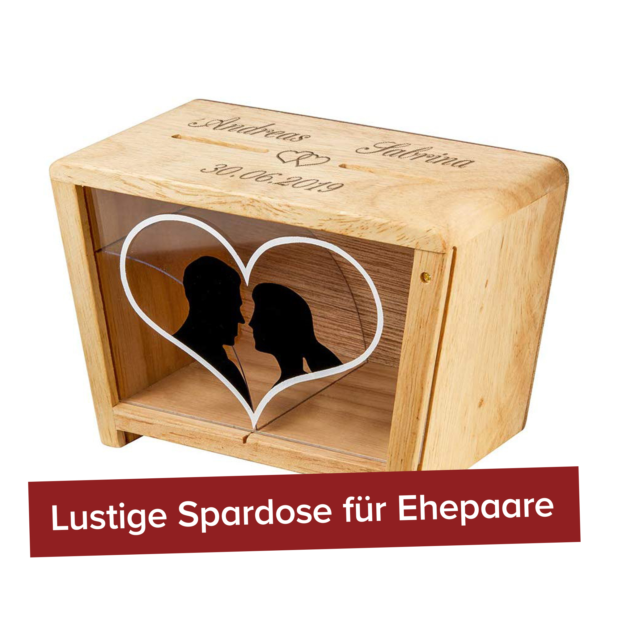 Spardose für Ehepaare - Brautpaar 4088 - 5