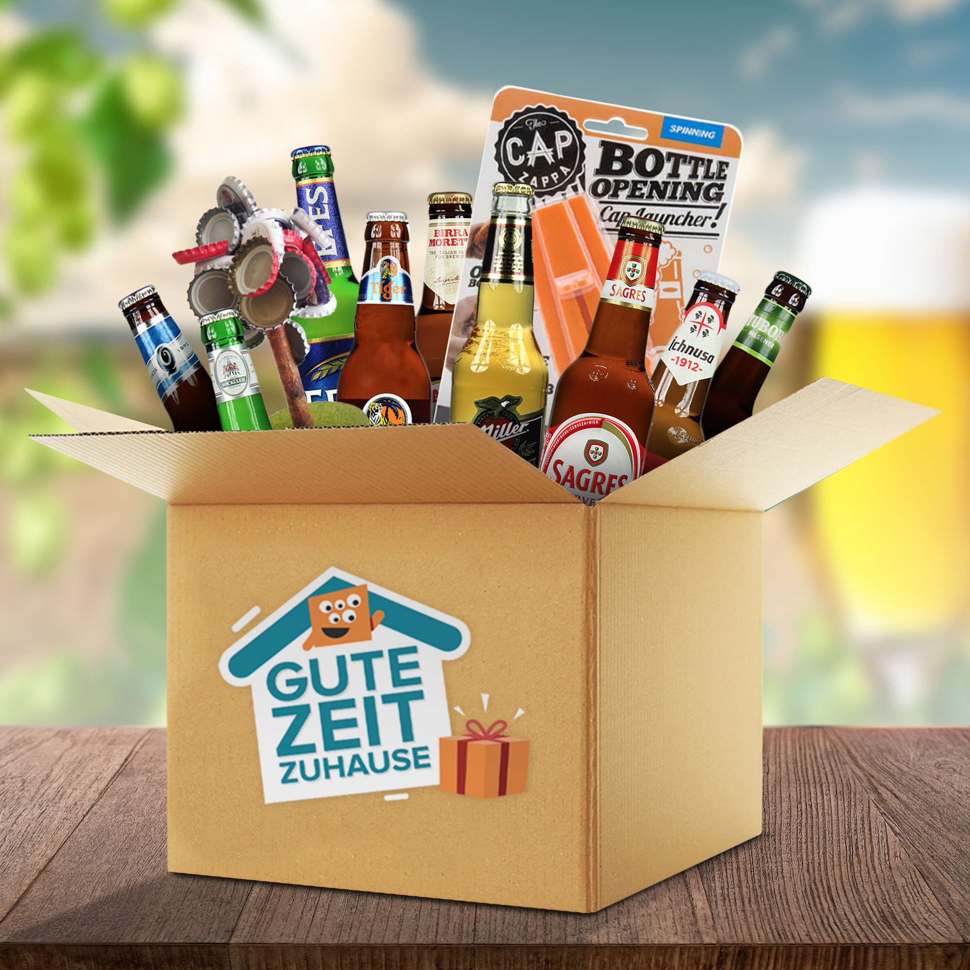 Gute Zeit Zuhause - Bier Box 4141