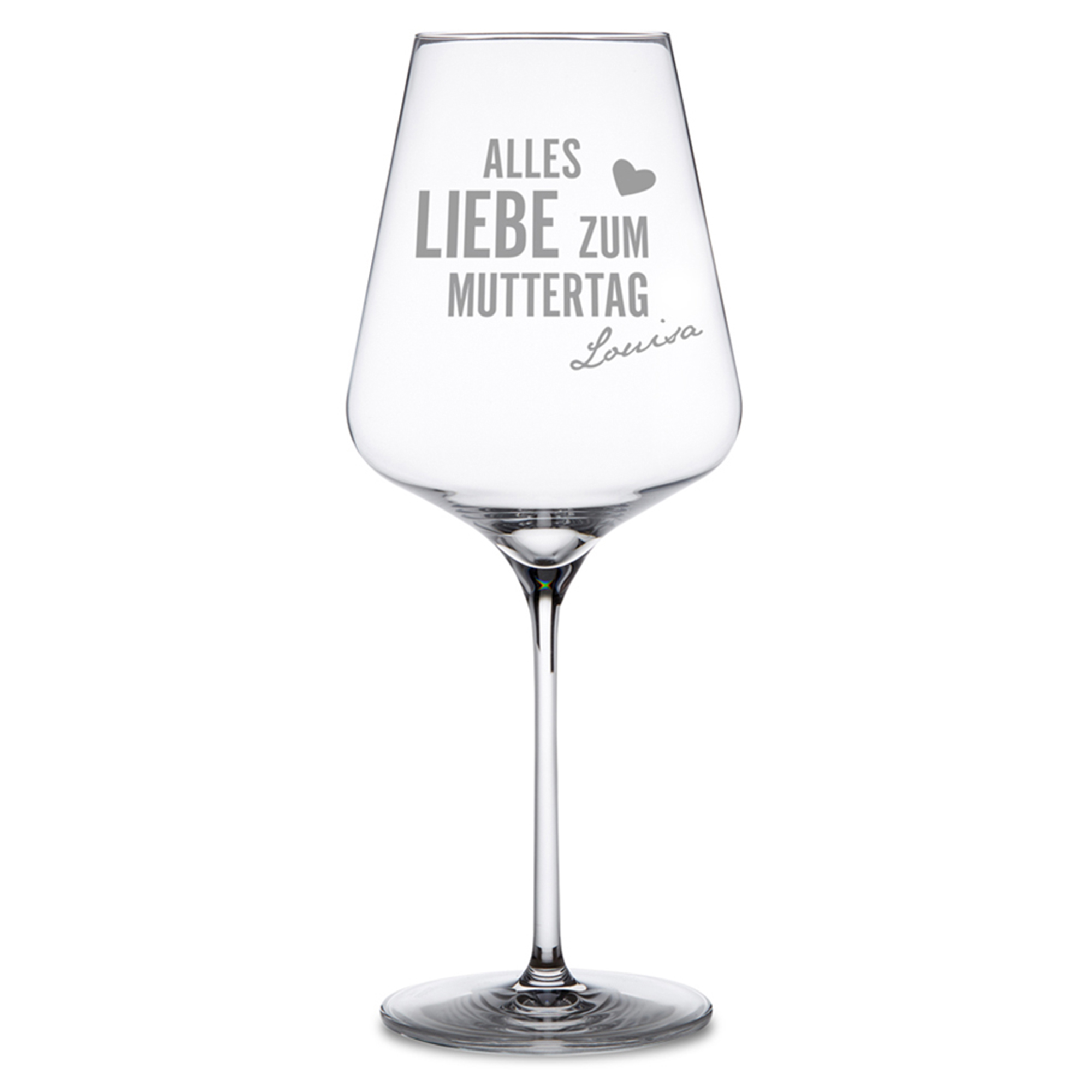 Personalisiertes Weinglas zum Muttertag 1627 - 1