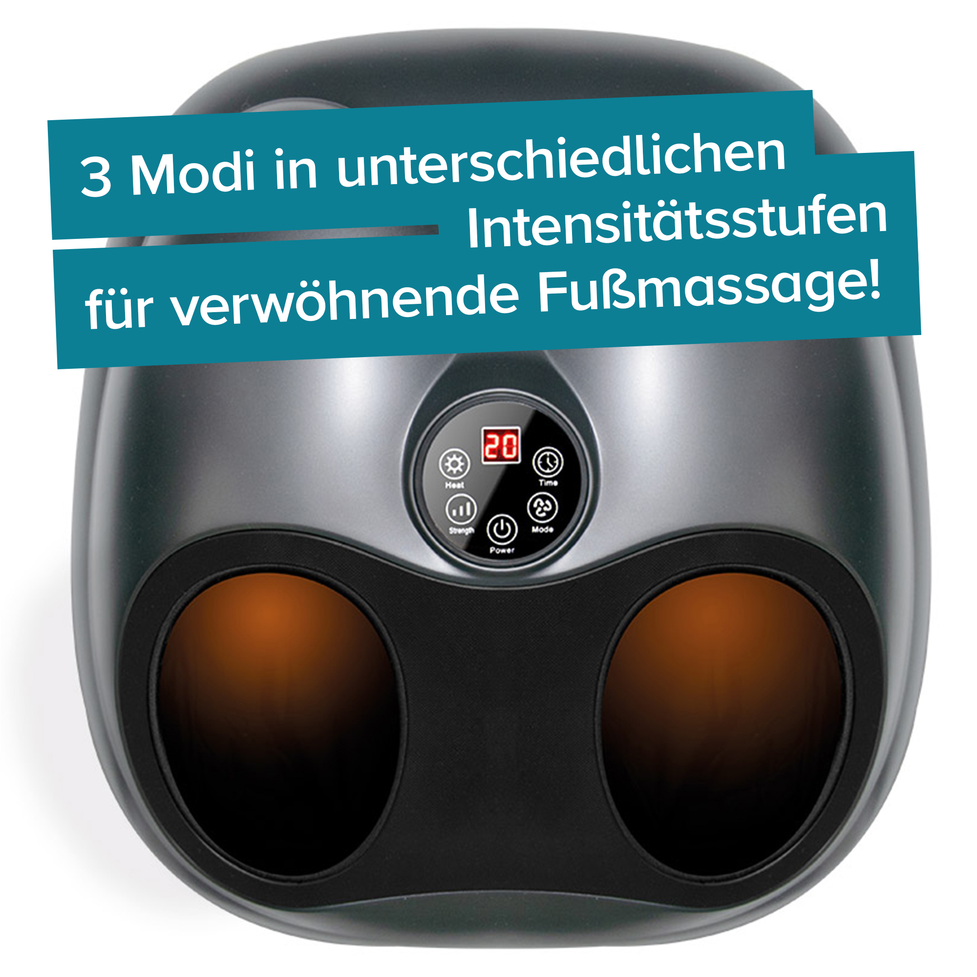 Fußmassagegerät mit Wärmefunktion - Space Design