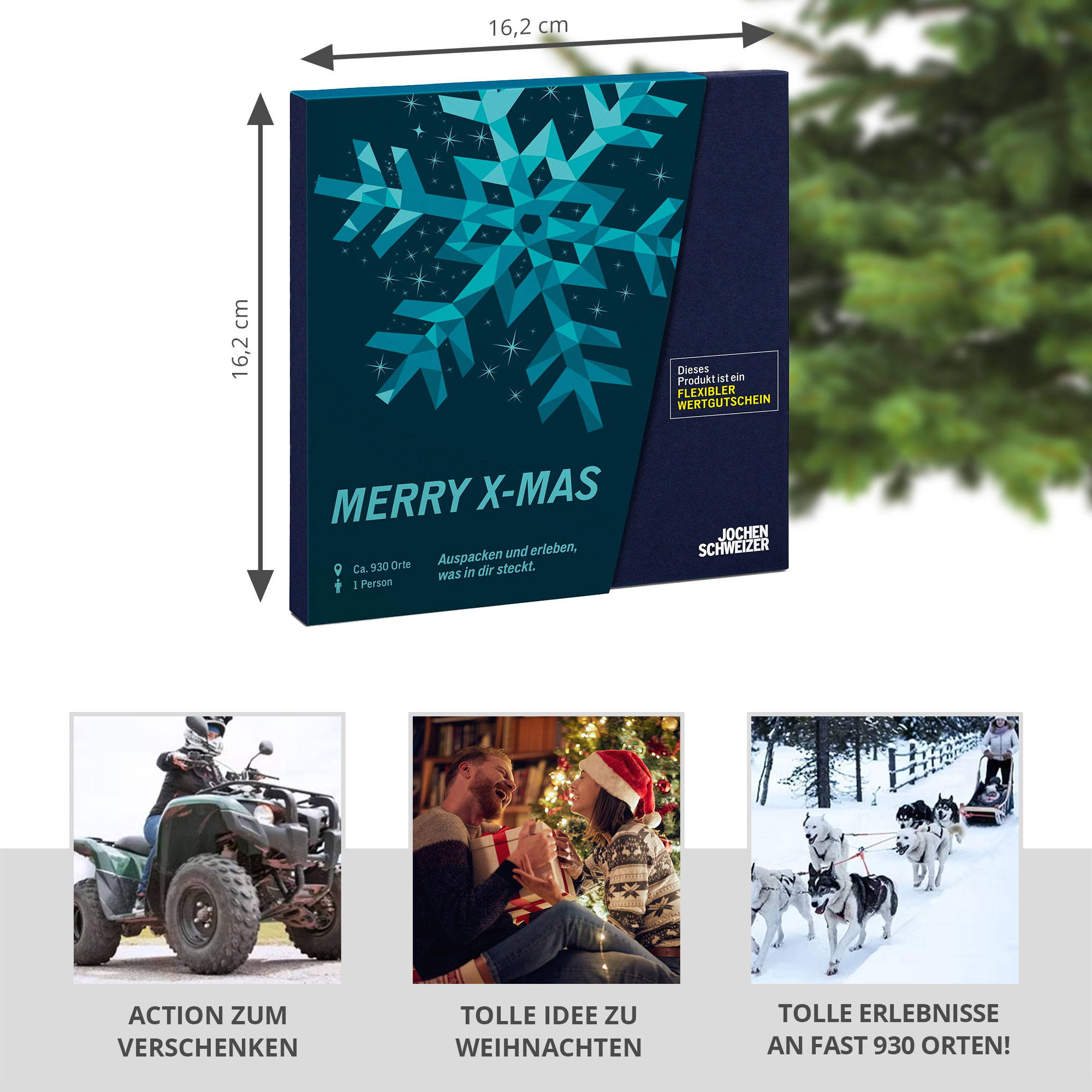 Geschenkbox Merry X-Mas - JS