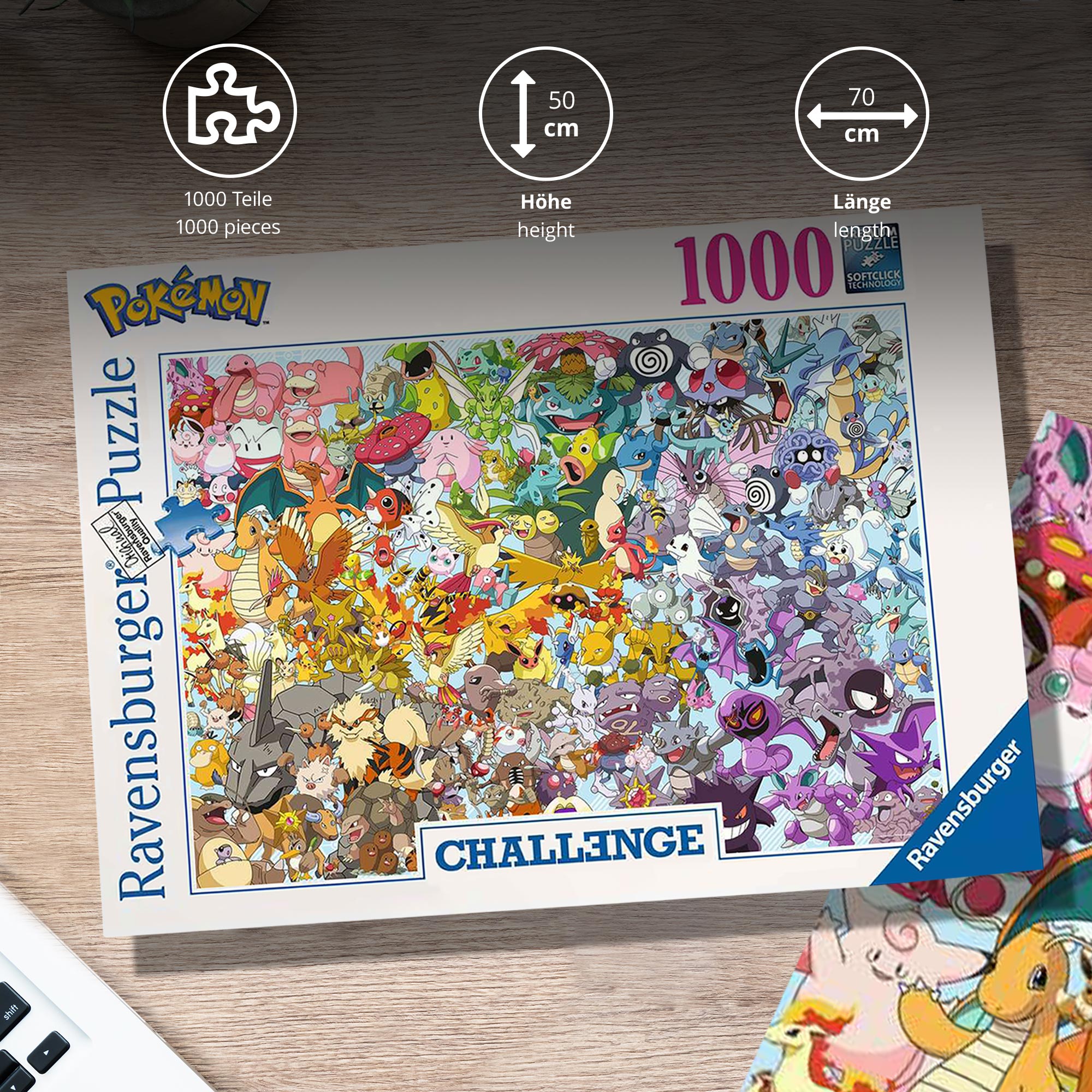 Pokémon Puzzle - 1000 Teile 1018-DH - 3