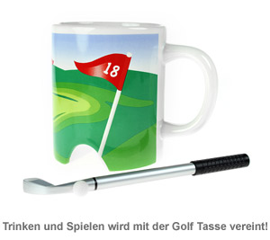 Golf Becher mit Putter 2405 - 1