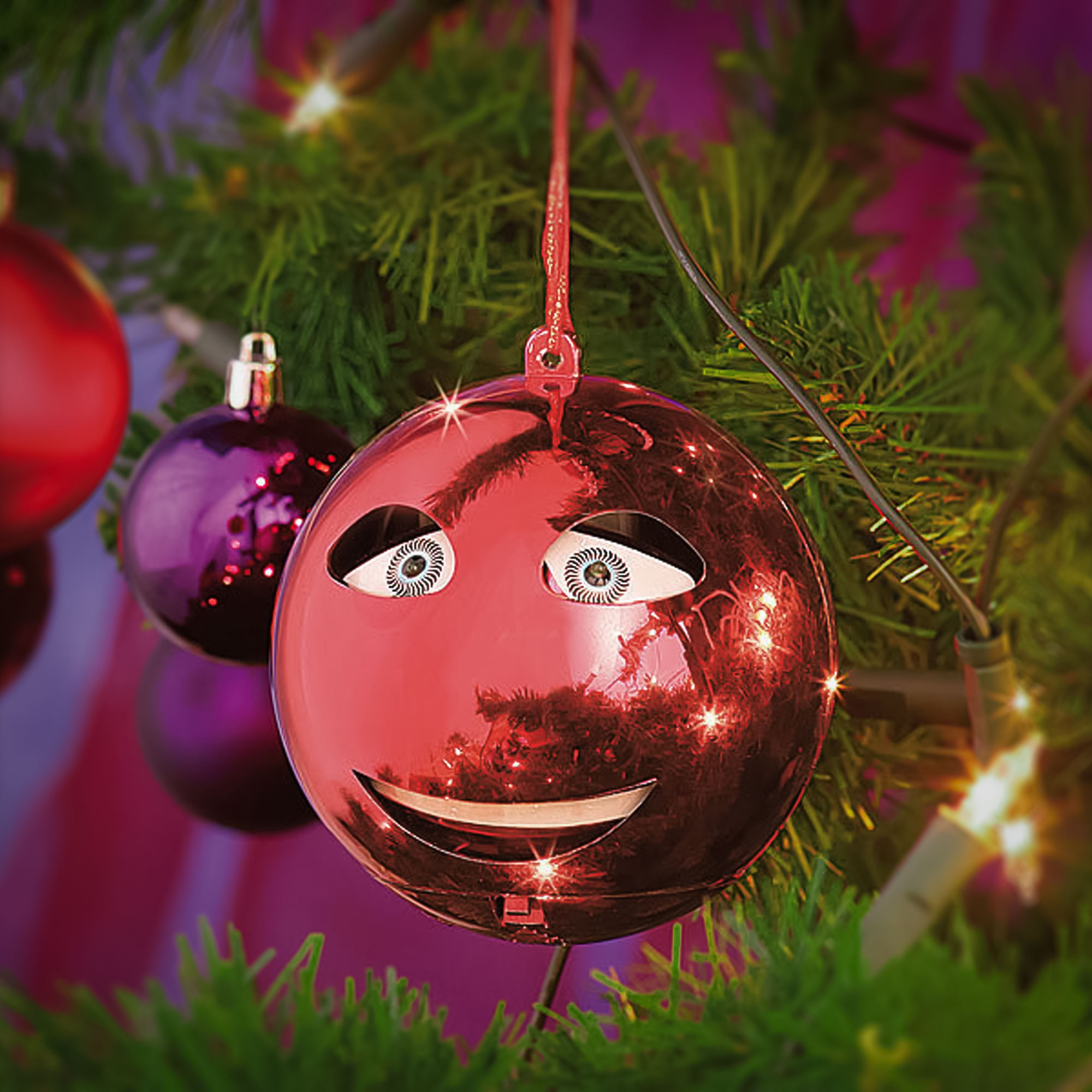 Singende Weihnachtskugel Singende Weihnachtskugel