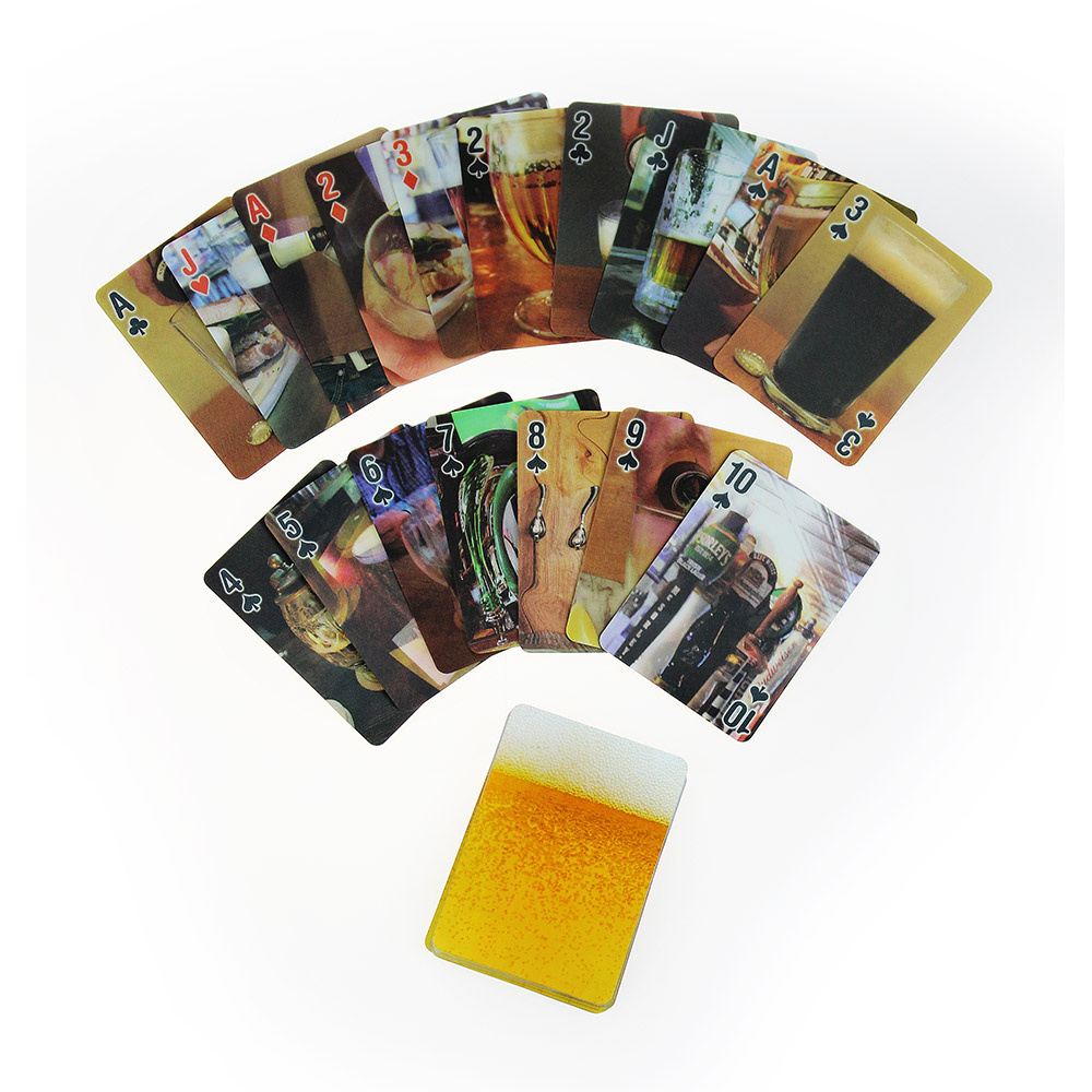 Bier Kartenspiel mit 3D Wackelbildern 2256 - 3