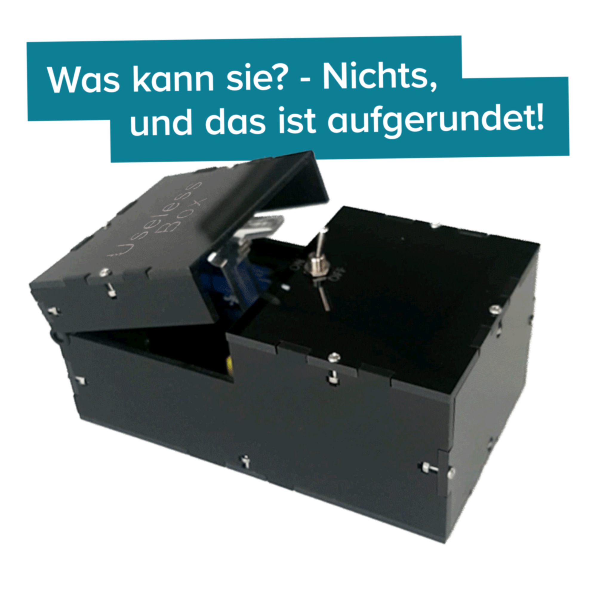 Useless Box - Scherzartikel zum Ausrasten