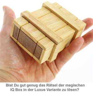 Magische IQ Box Deluxe - Liebestauben Gravur 1886 - 2