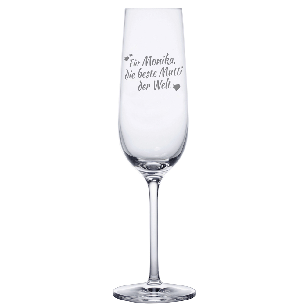 Sektglas mit Gravur - Beste Mama 2206 - 2
