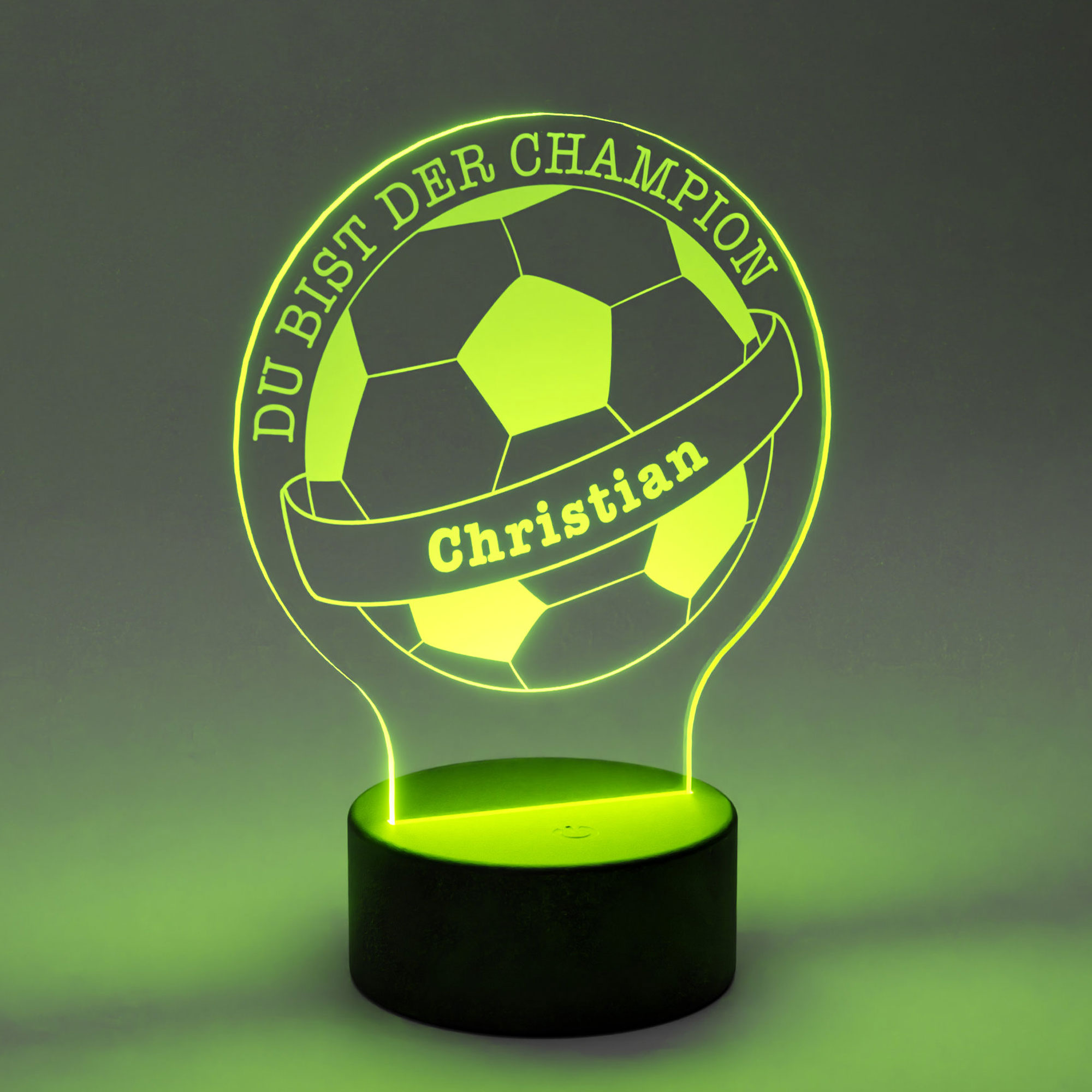 Plexiglas-LED Fußball