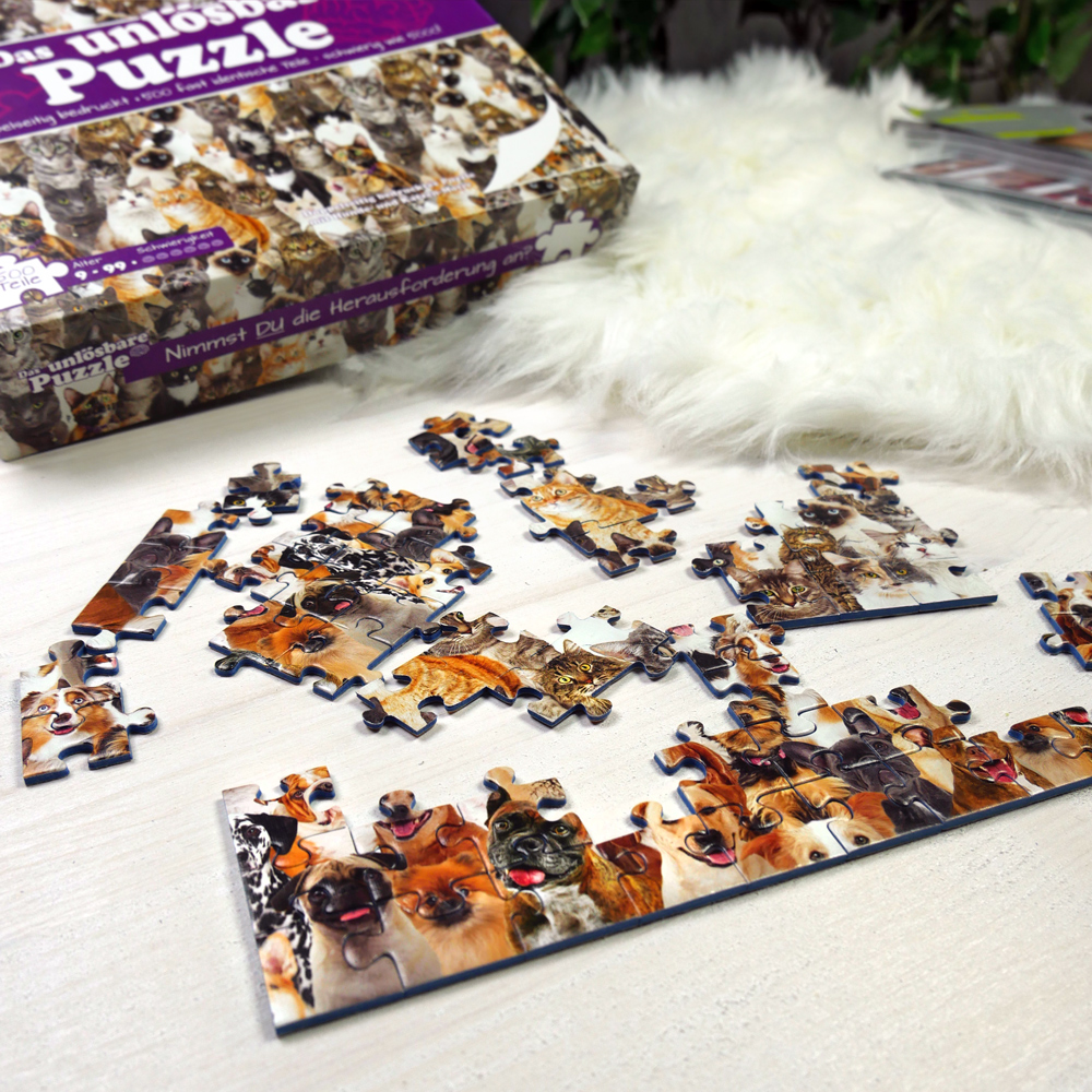 Das unlösbare Puzzle - Hunde und Katzen 2821 - 2