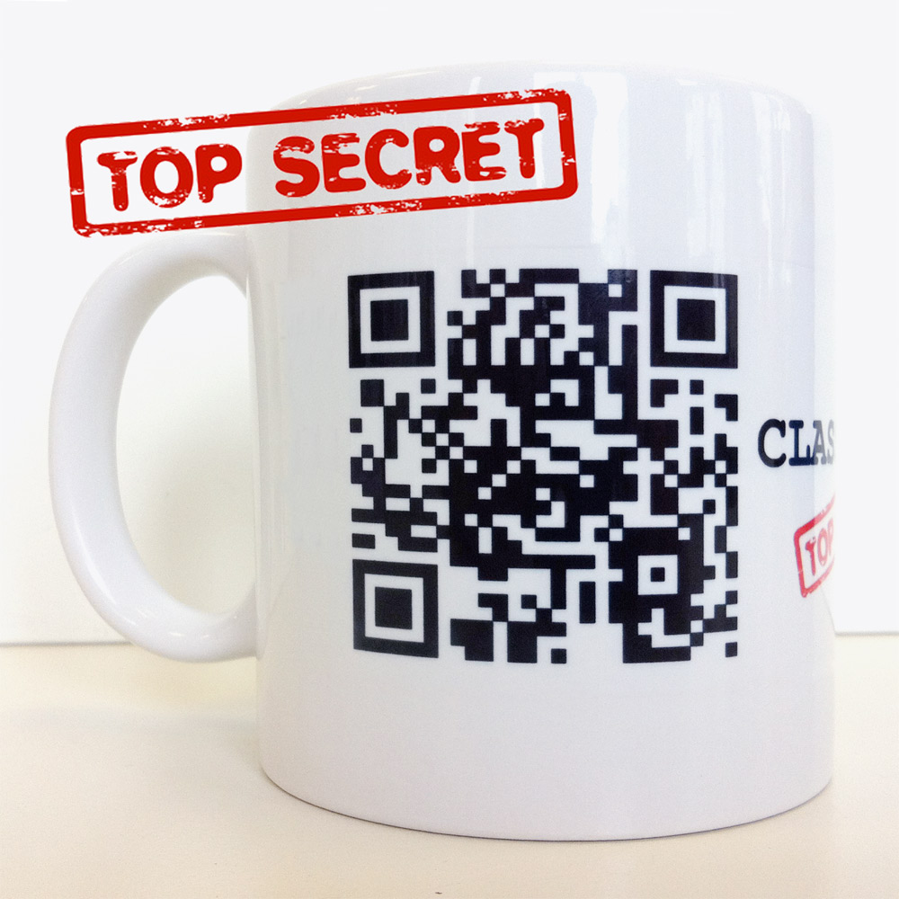 Geheimtasse QR Code 0936