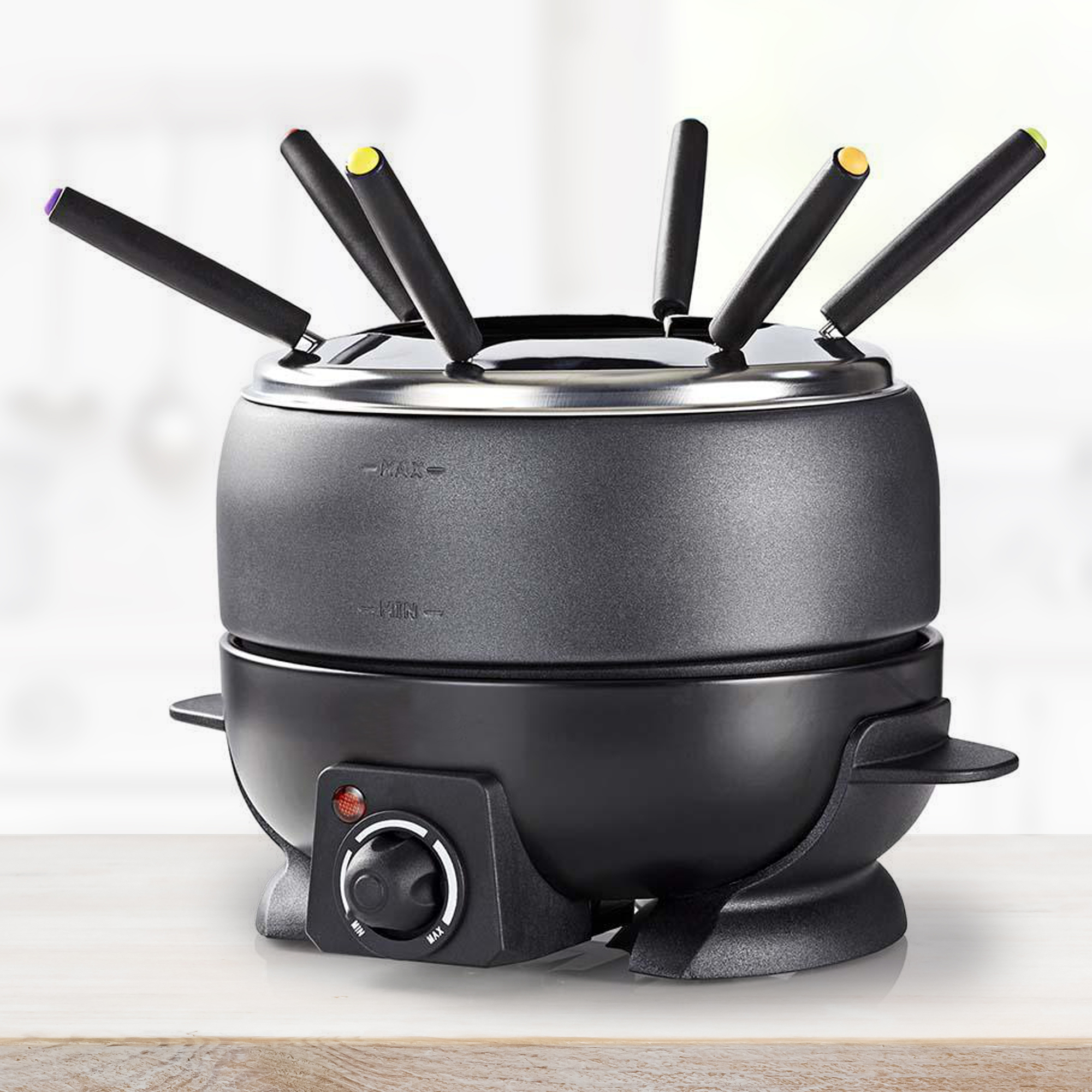 4in1 Elektrisches Fondue Set und Feuertopf 2142-MZ