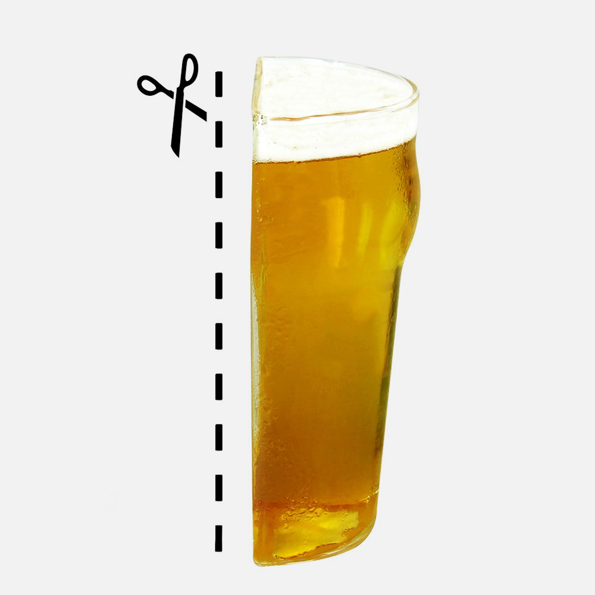 Halbes Bier - Half Pint Bierglas Halbes Bier - Half Pint Bierglas