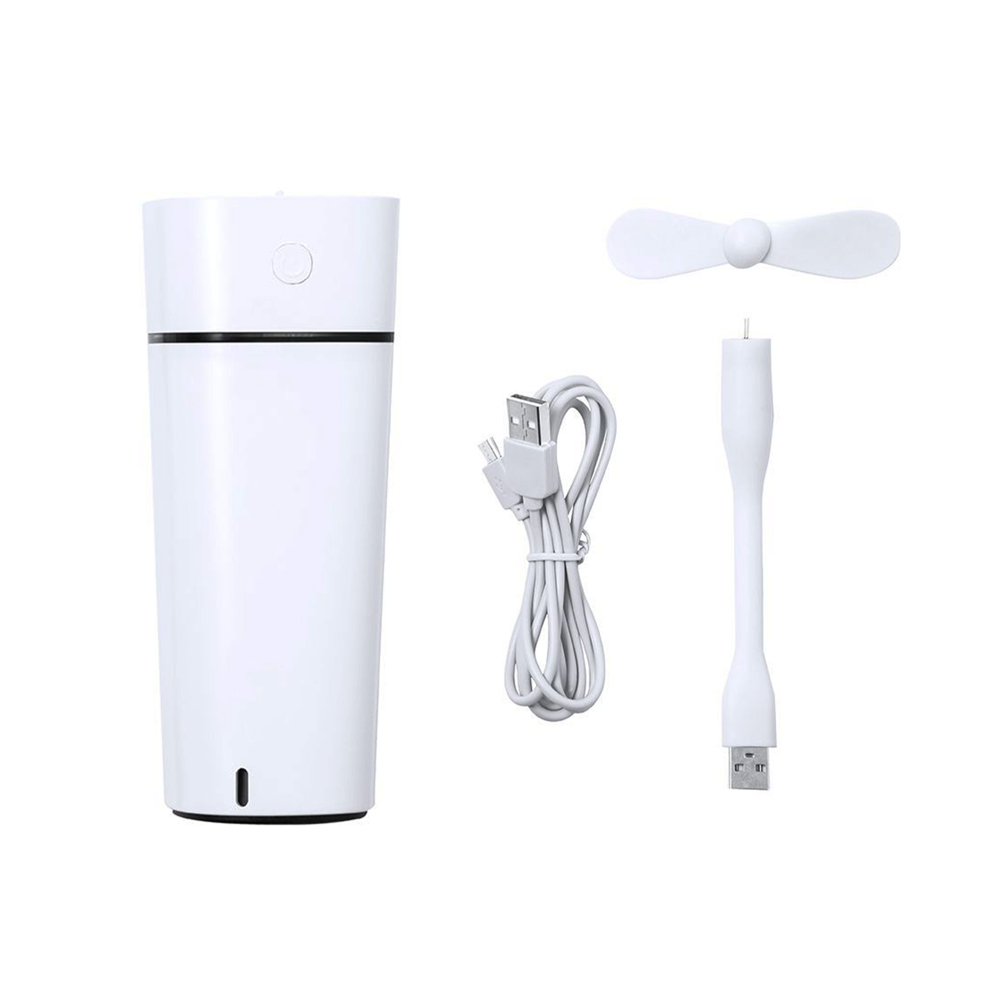 2in1 Luftbefeuchter mit Ventilator und LED Leuchte