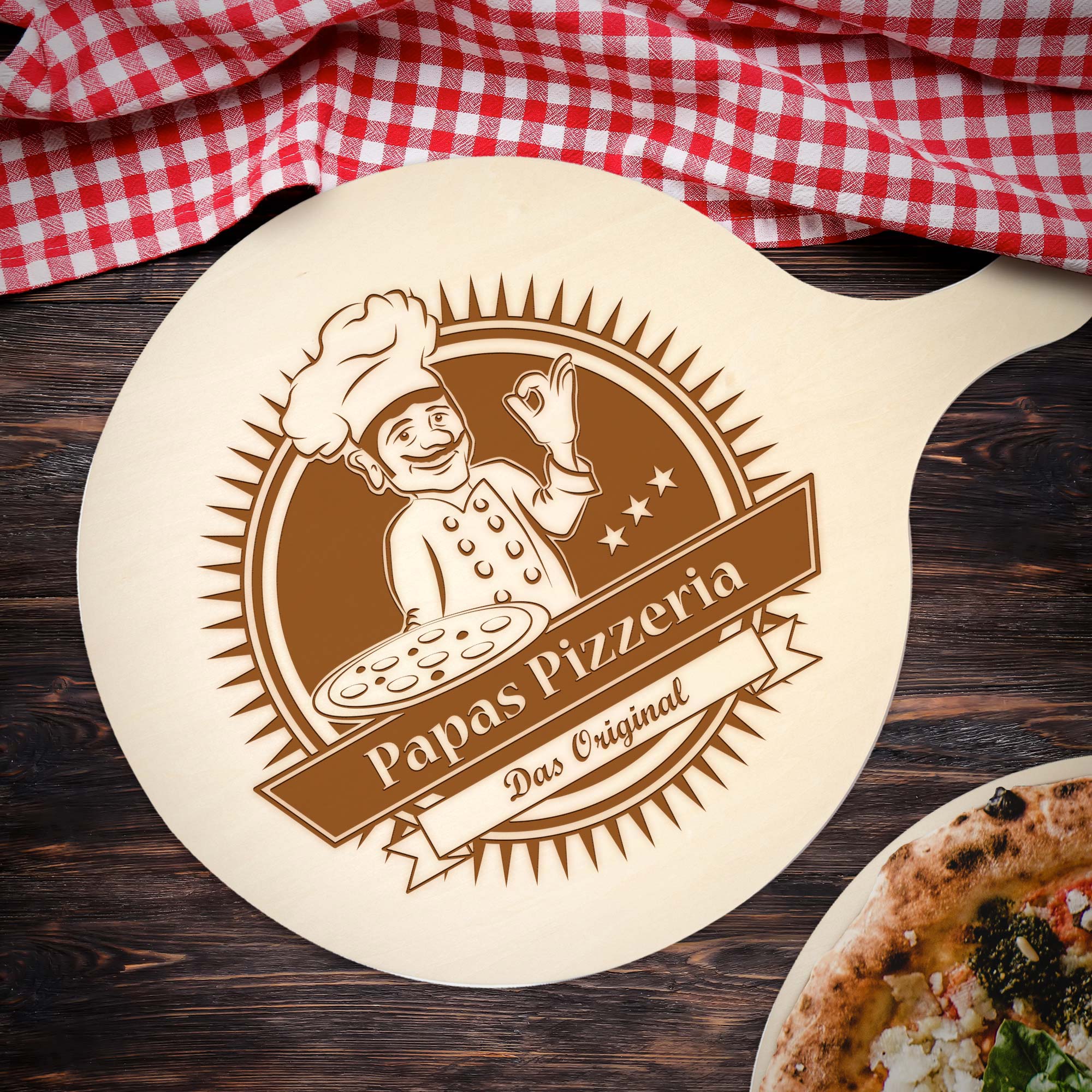 Pizzabrett - Papas Pizzeria