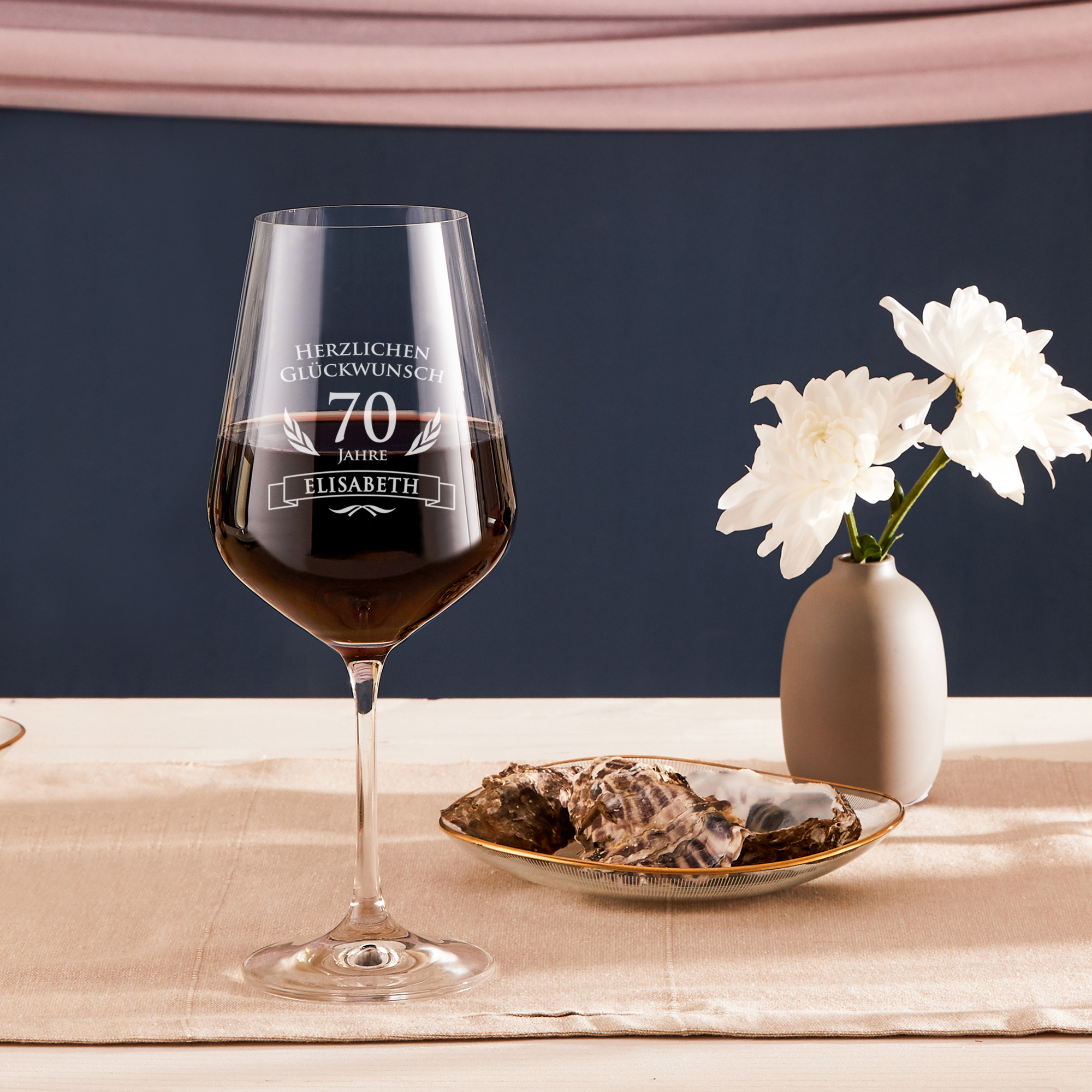 Weinglas zum 70. Geburtstag 2204 - 2