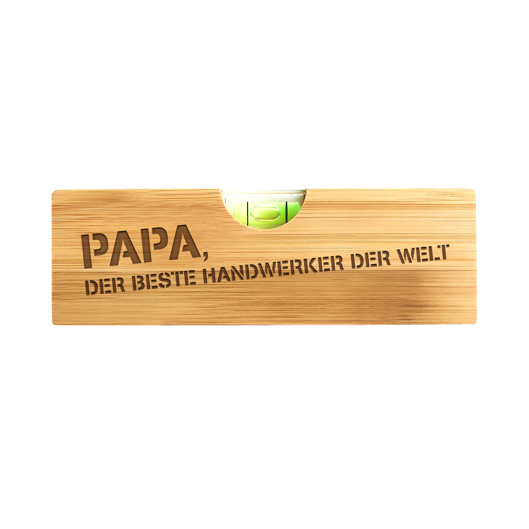 Wasserwaage mit Flaschenöffner - Bester Papa
