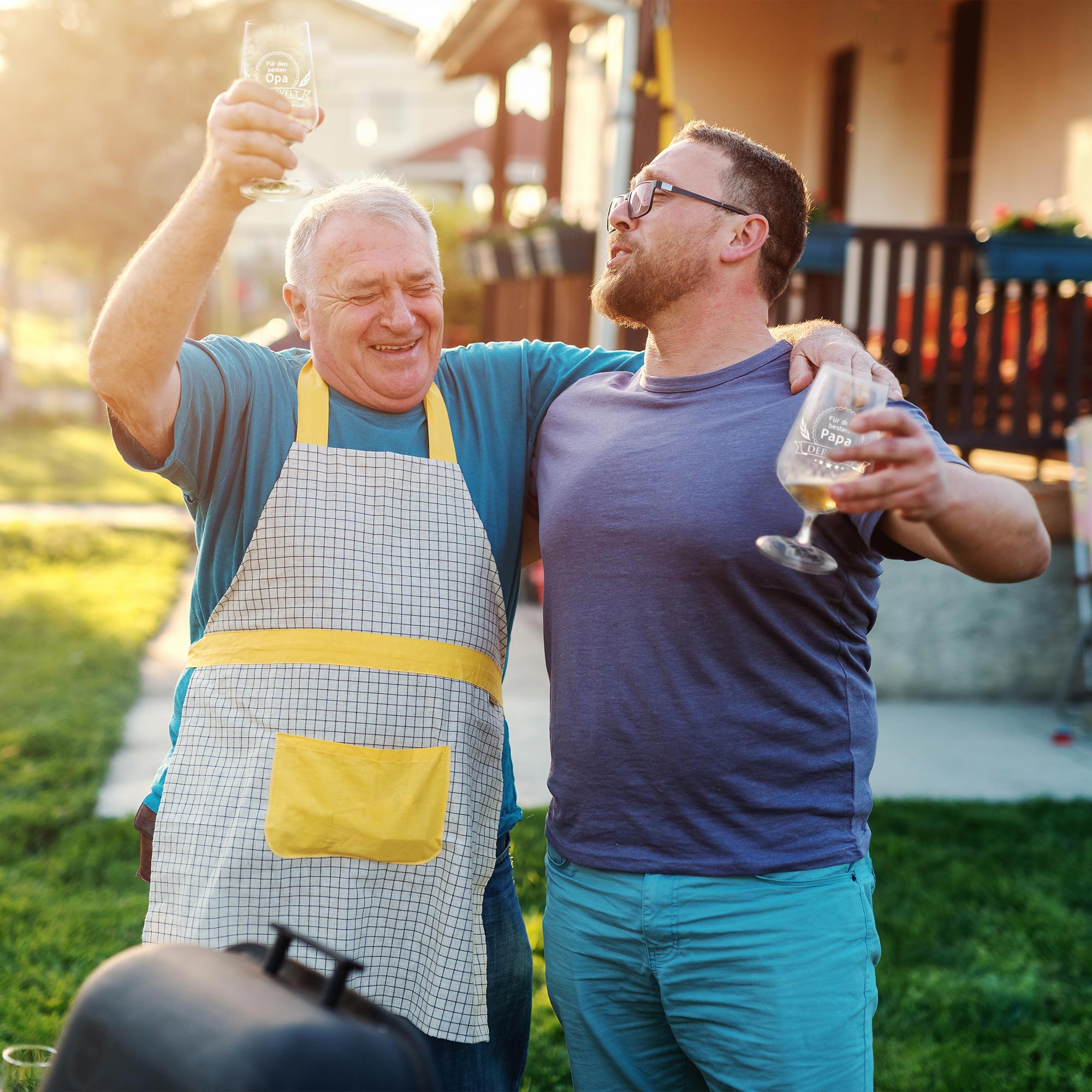 Bierglas - Bester Opa - Motiv 3 - Standard