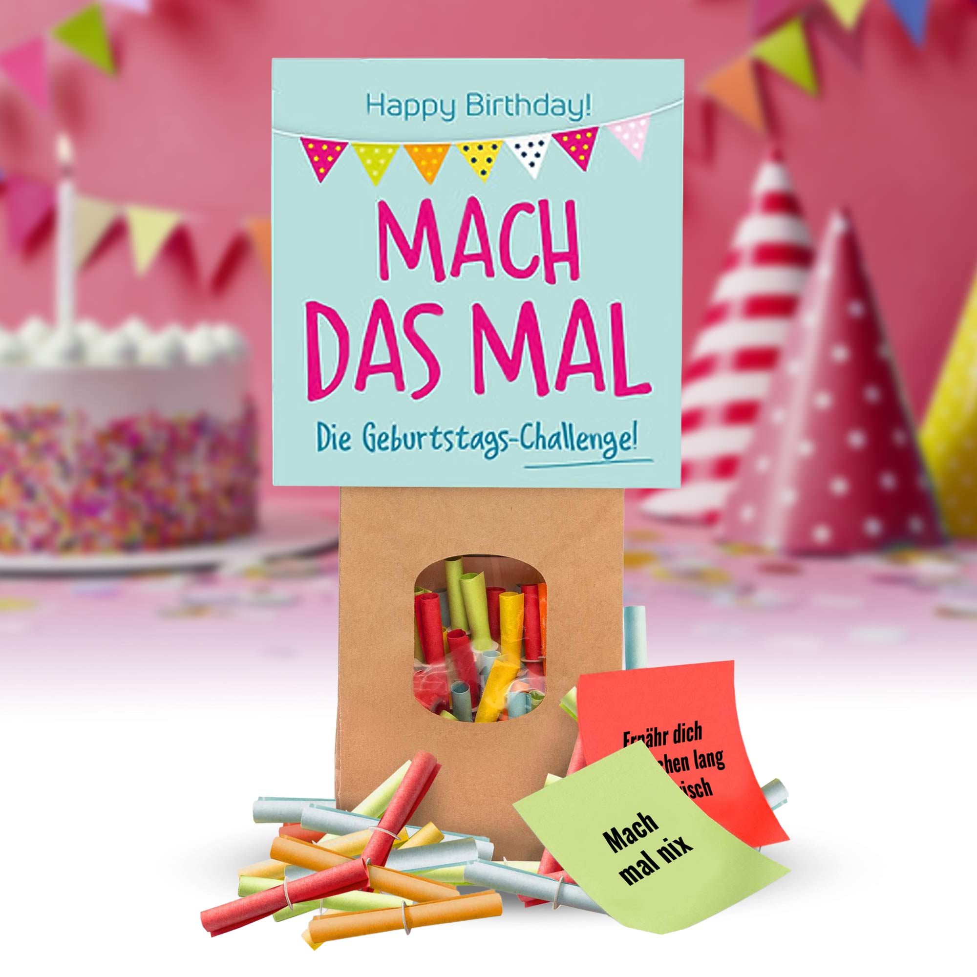 Mach das alles - 50 Lose Geburtstags-Challenge