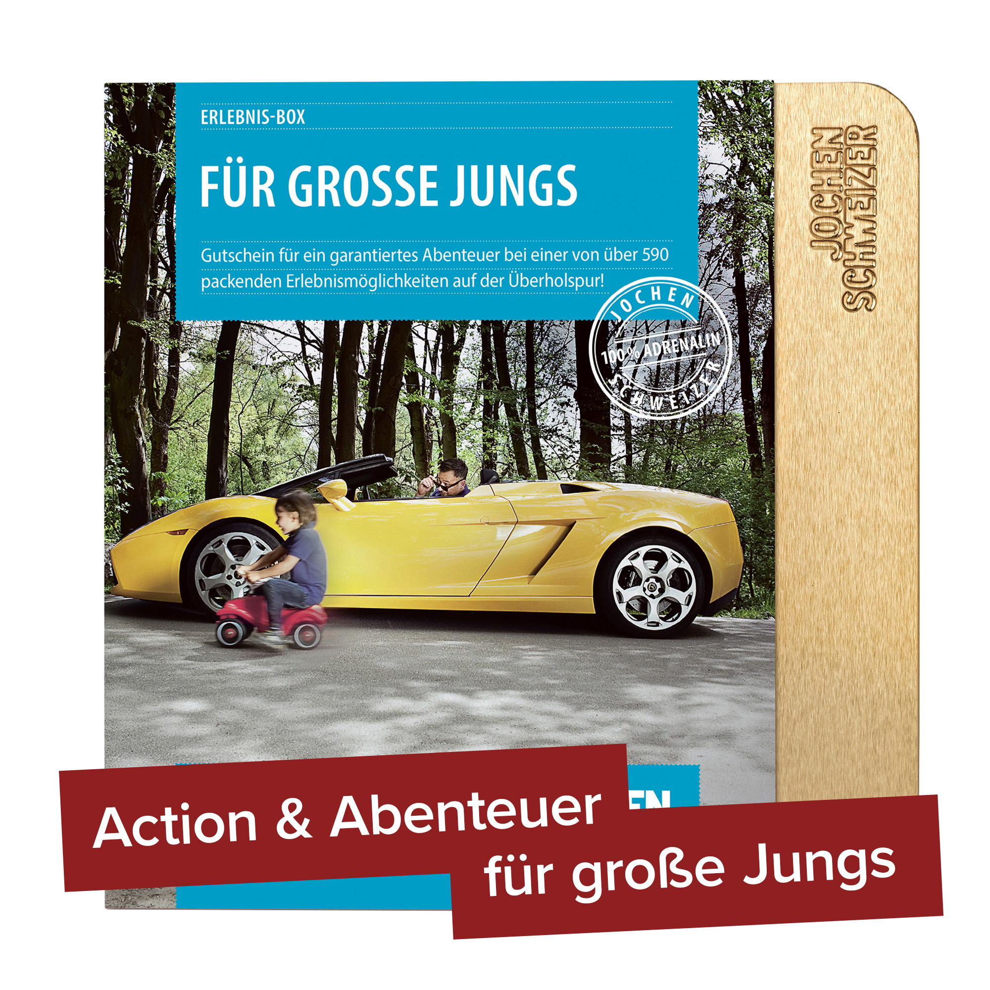 Erlebnisgeschenk - für große Jungs