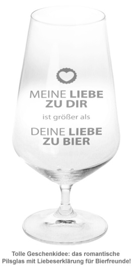 Bierglas - Liebe 1541 - 1