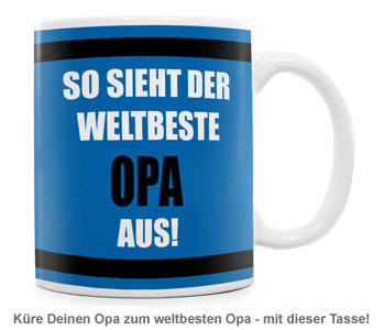 Tasse - Weltbester Opa 1435 - 1