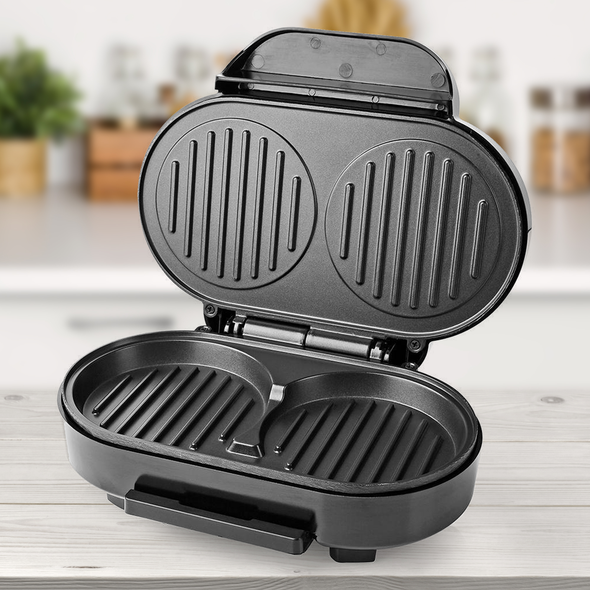 2in1 Burger Grill und Patty Maker 2141-MZ