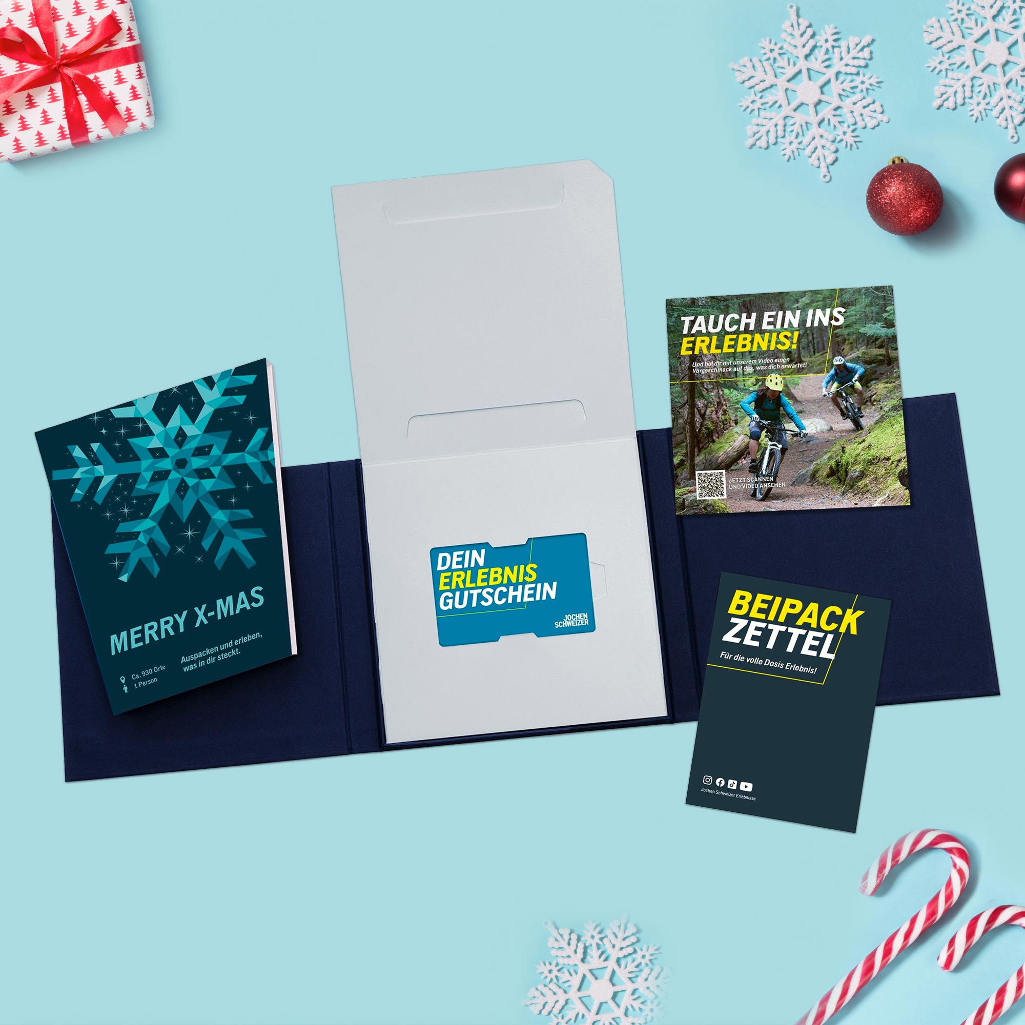 Geschenkbox Merry X-Mas - JS