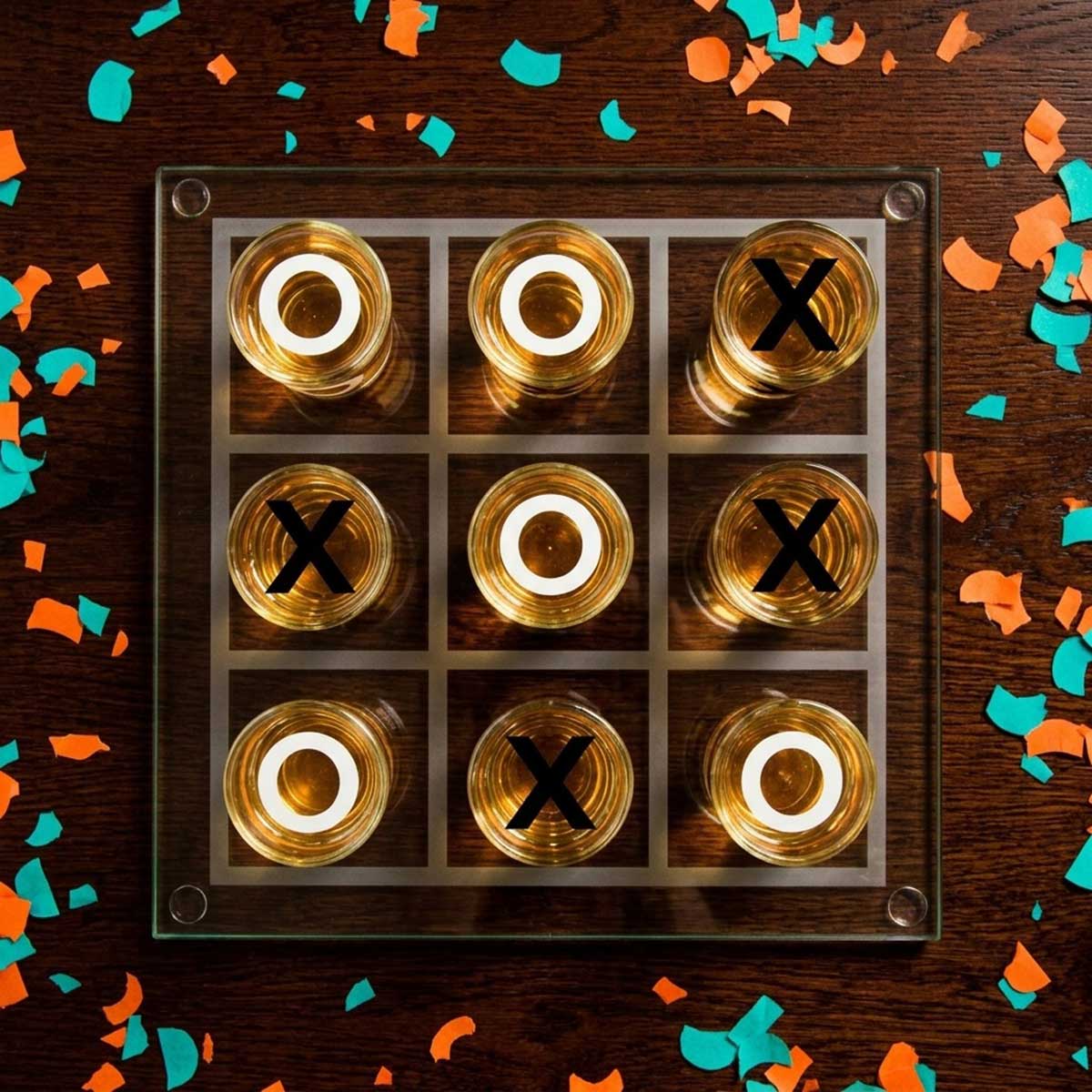 Party Trinkspiel - Tic-Tac-Toe