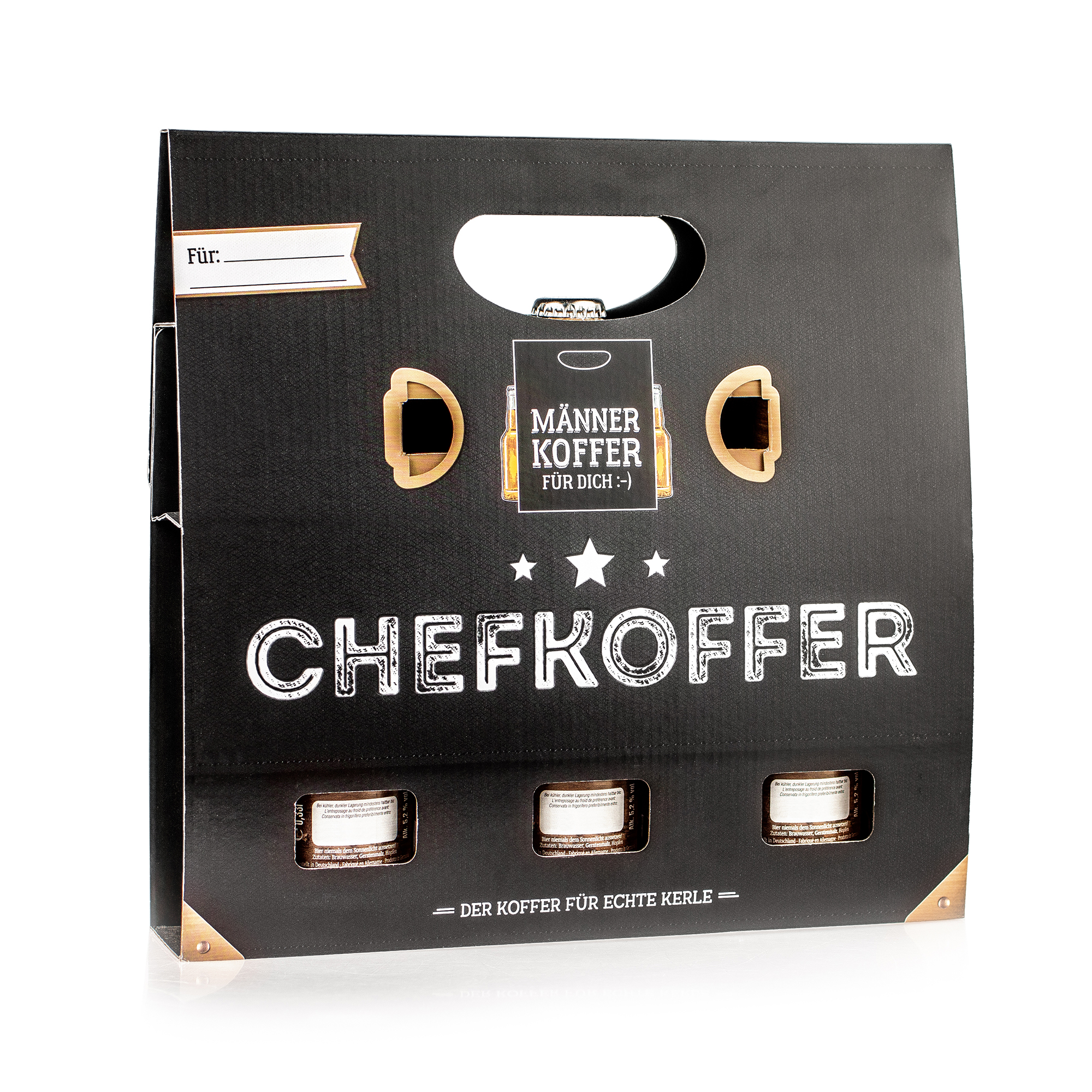 Bier Handtasche für Männer - Chefkoffer 3812 - 2