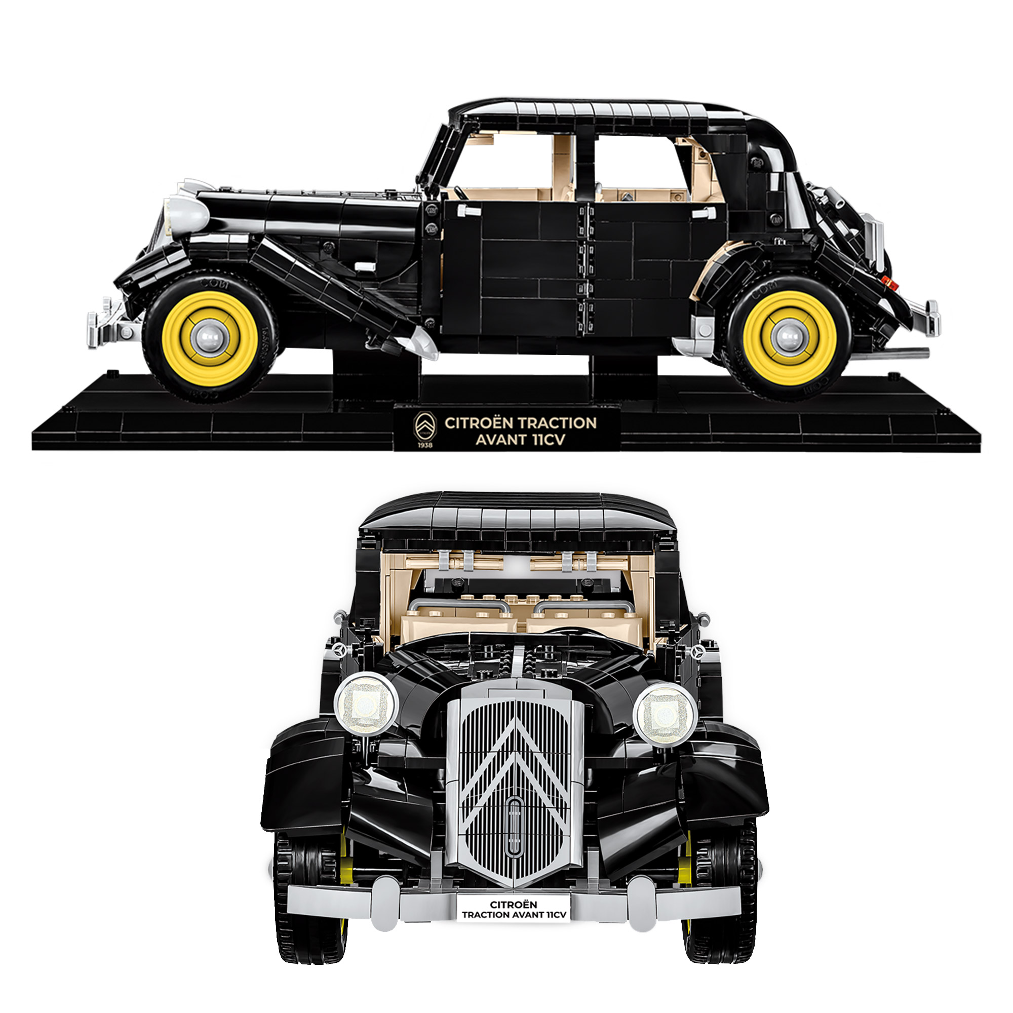 Citroen Traction Avant - Cobi Klemmbausteine 1008-DH-0000 - 6